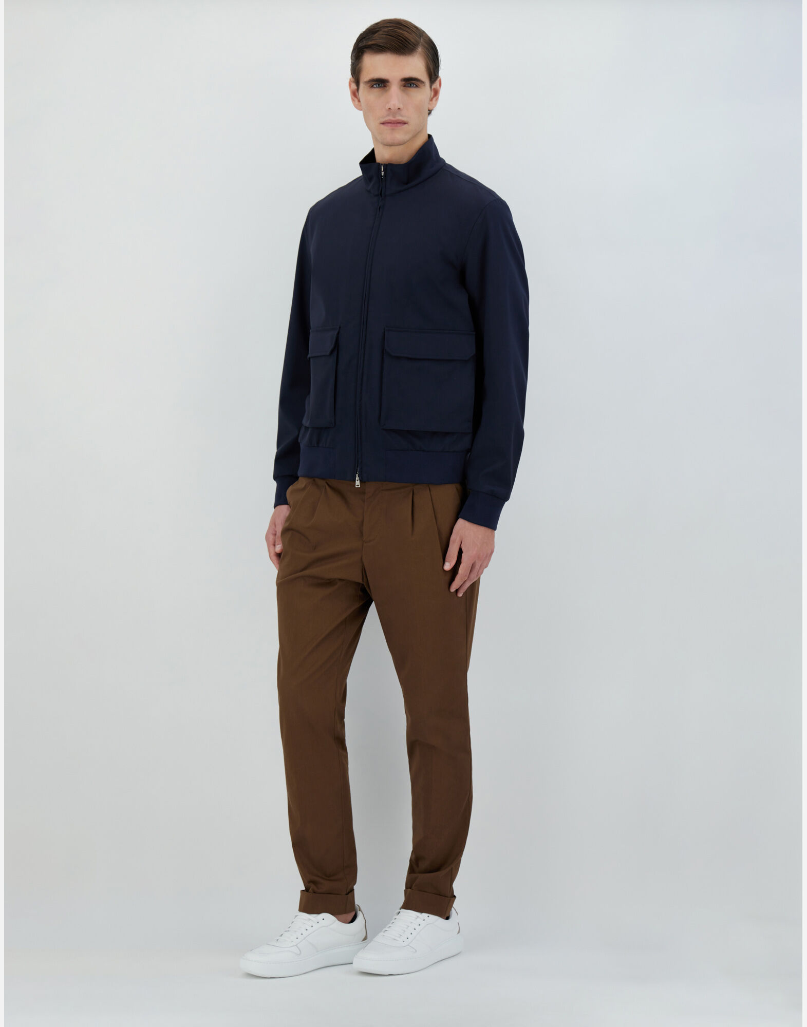 LAYERS WOOL STORM BOMBER JACKET