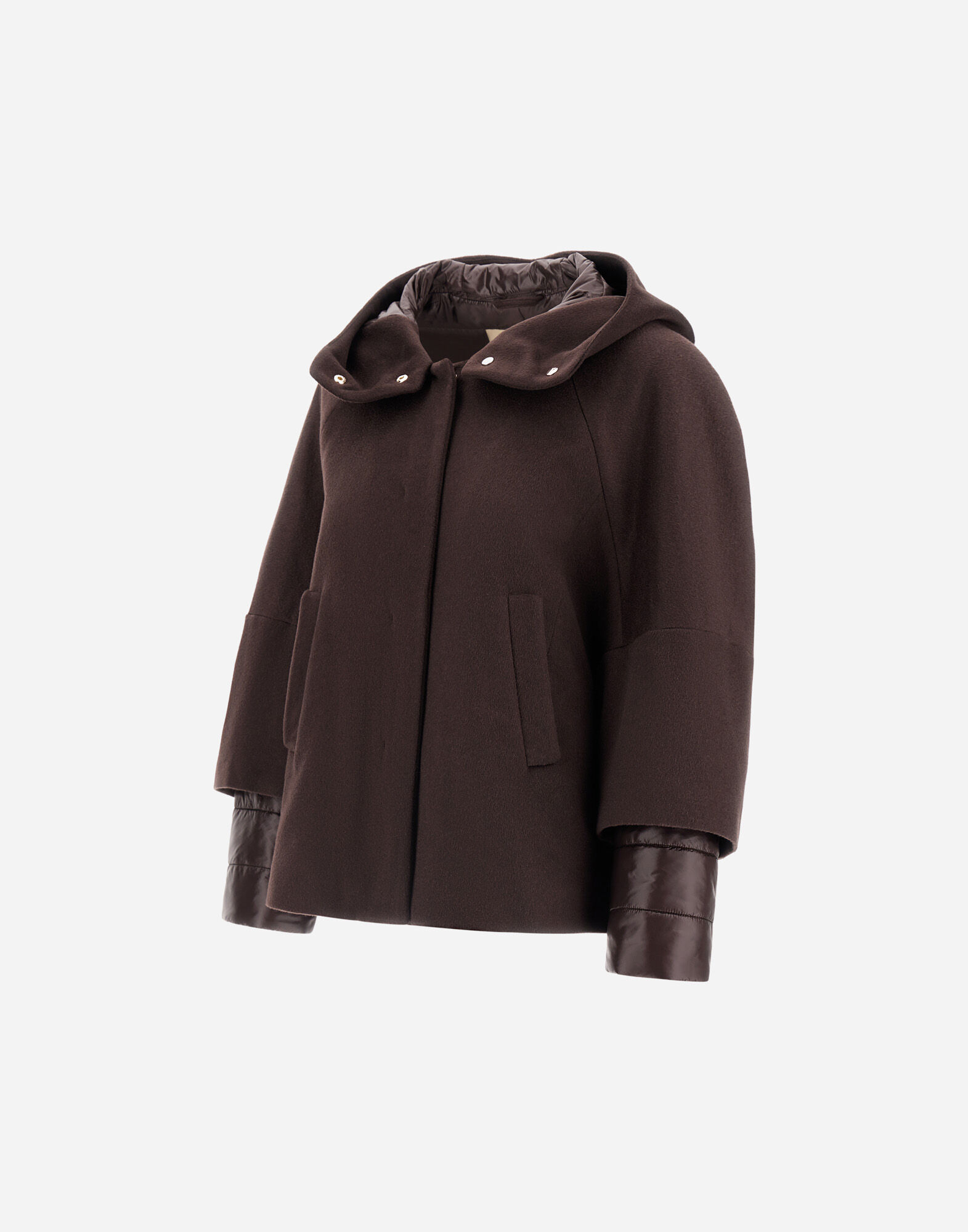 CAPE IN PURE CASHMERE AND NYLON ULTRALIGHT