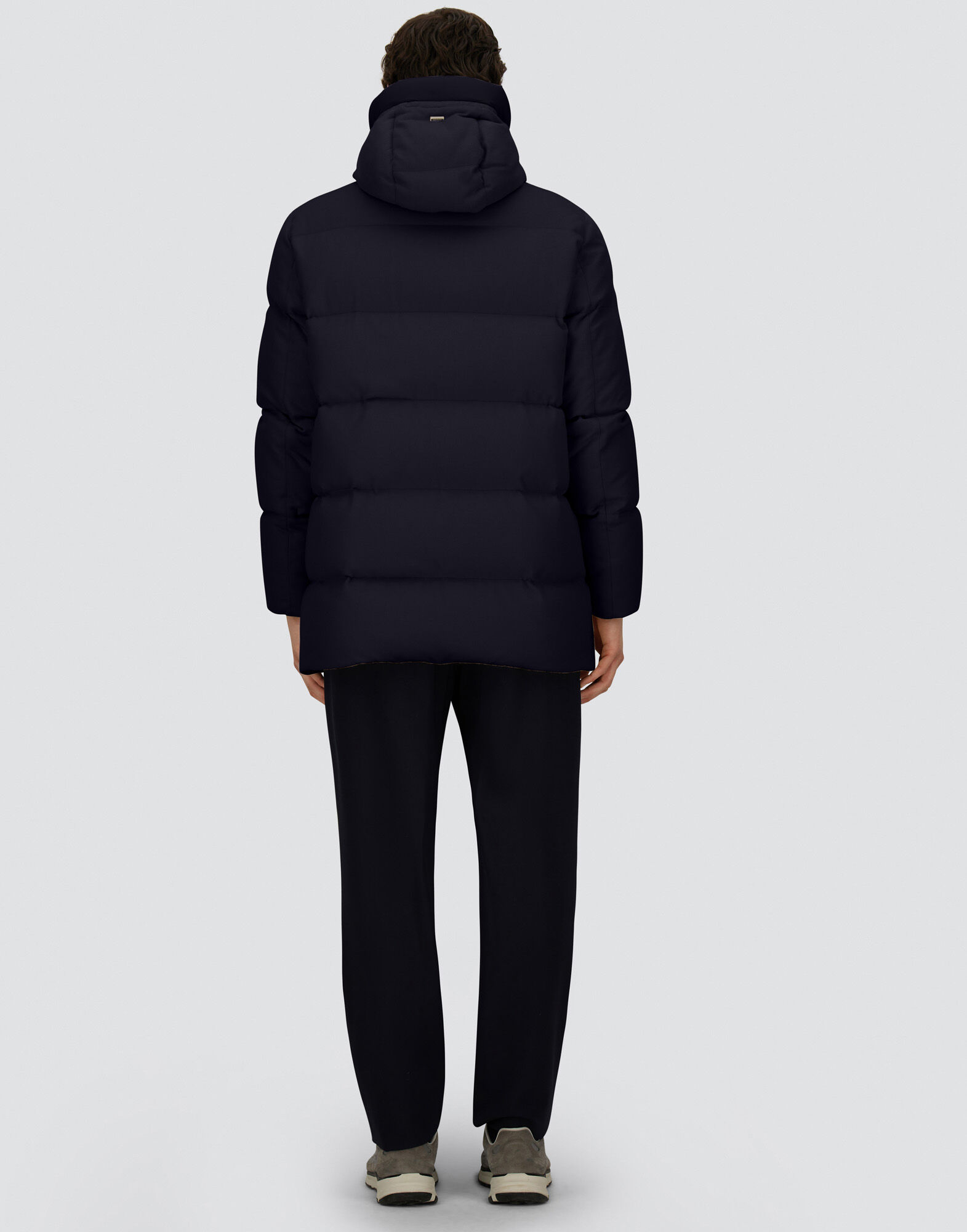 JACKET IN CASHMERE, SILK AND ECOAGE
