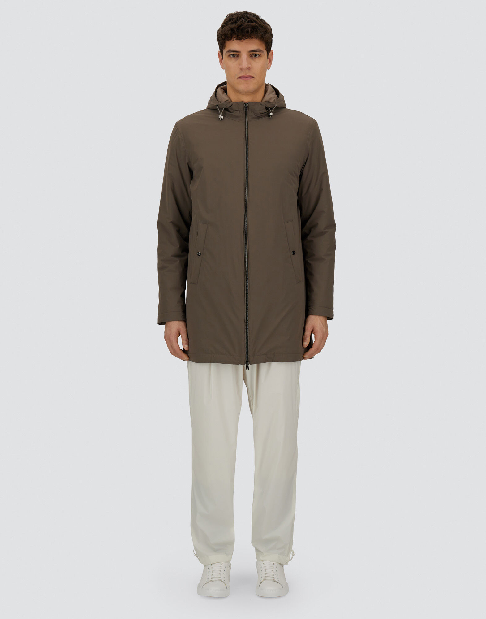 RESORT PARKA IN TRAVEL NYLON PONENTE