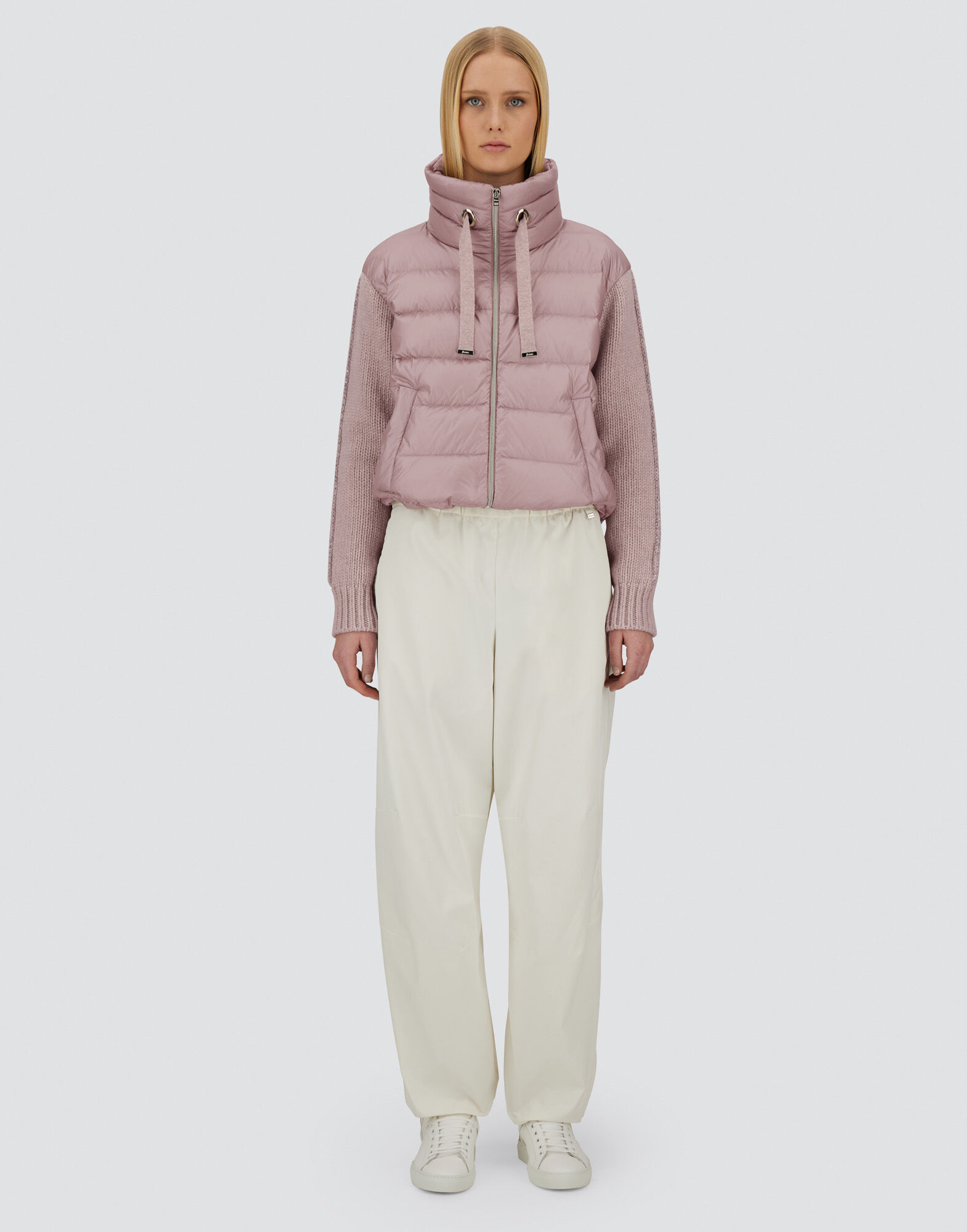 RESORT JACKET IN NYLON ULTRALIGHT & KNIT