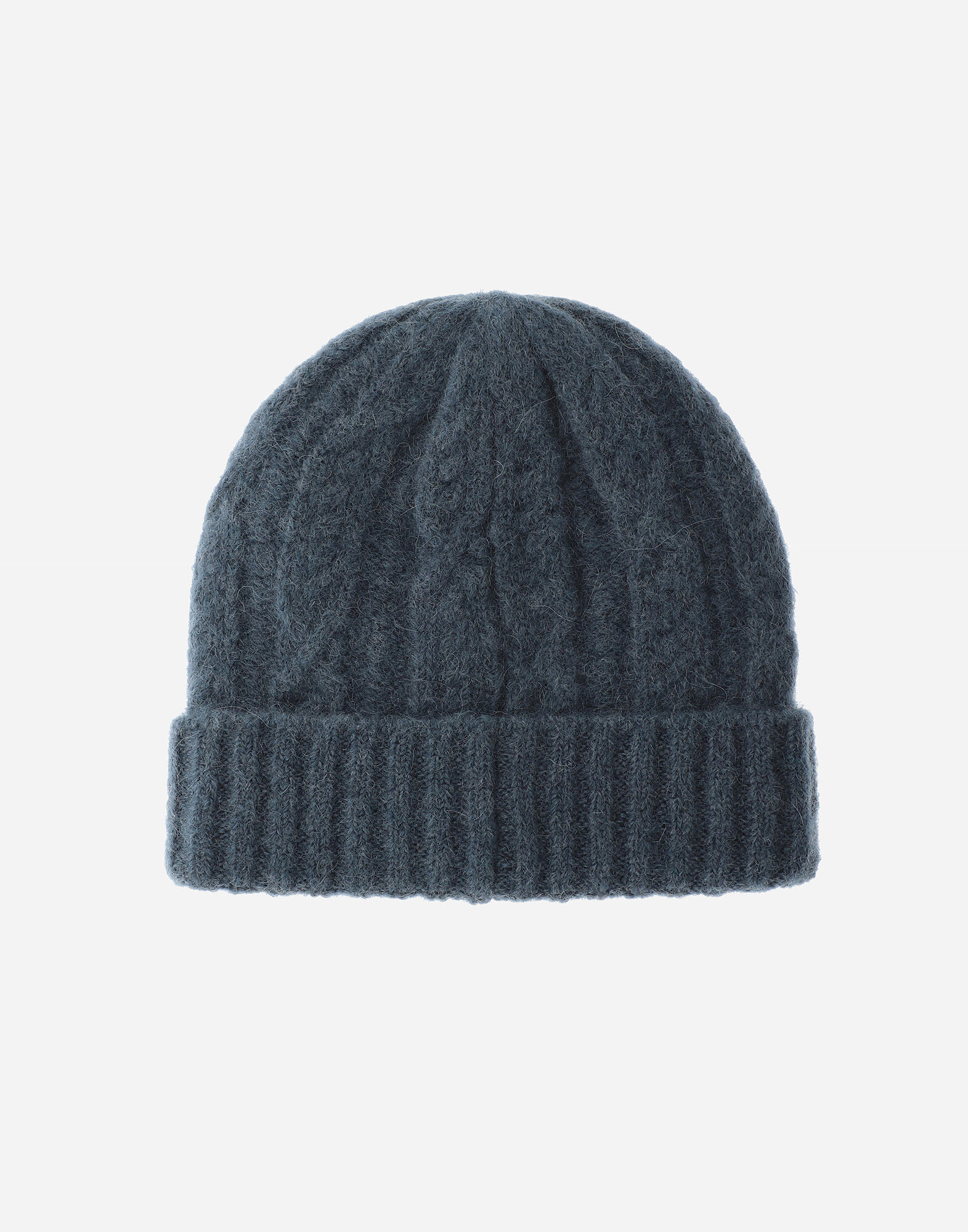 RESORT BEANIE IN CABLE KNIT ALPACA WOOL