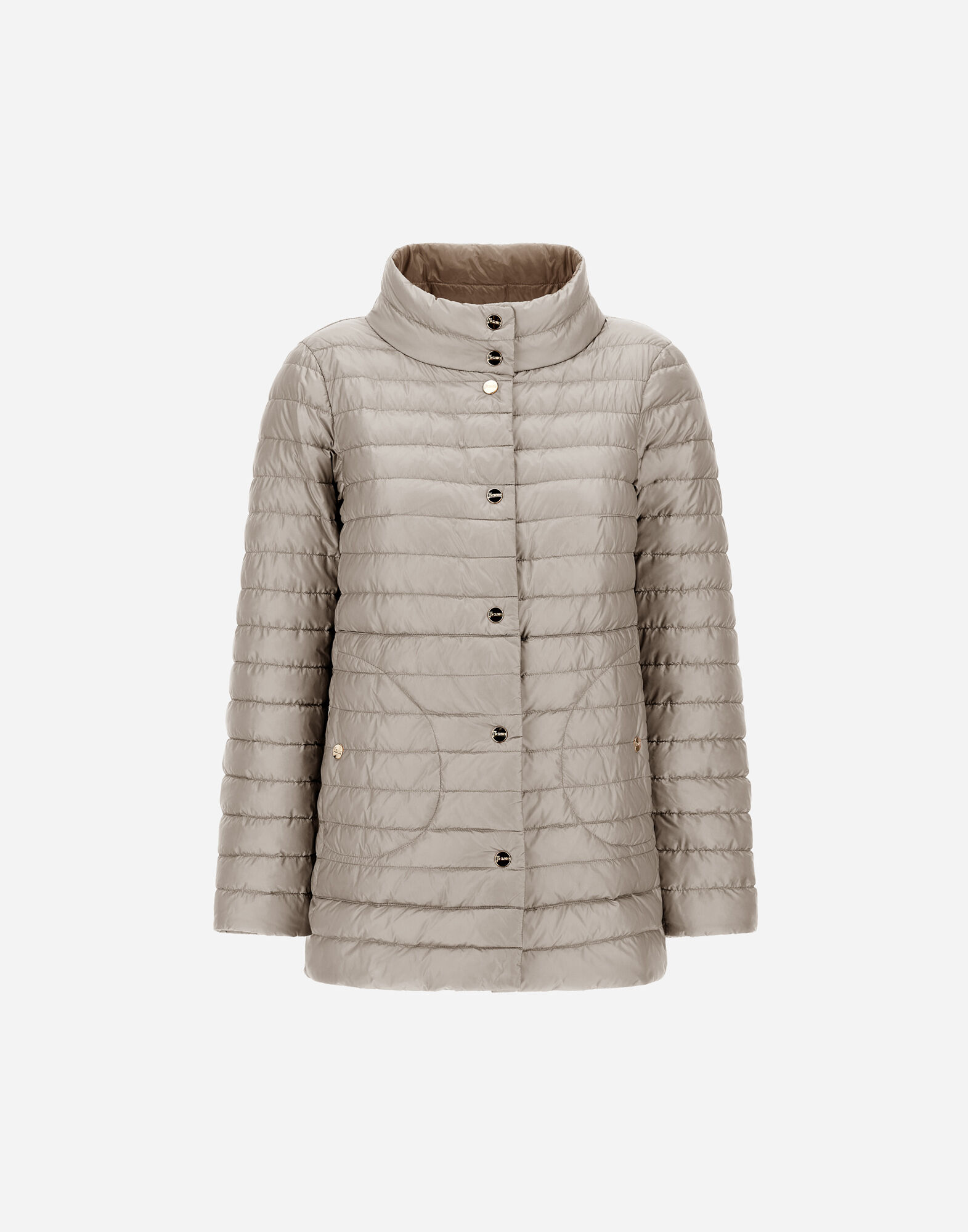 REVERSIBLE A-SHAPE JACKET IN NYLON ULTRALIGHT
