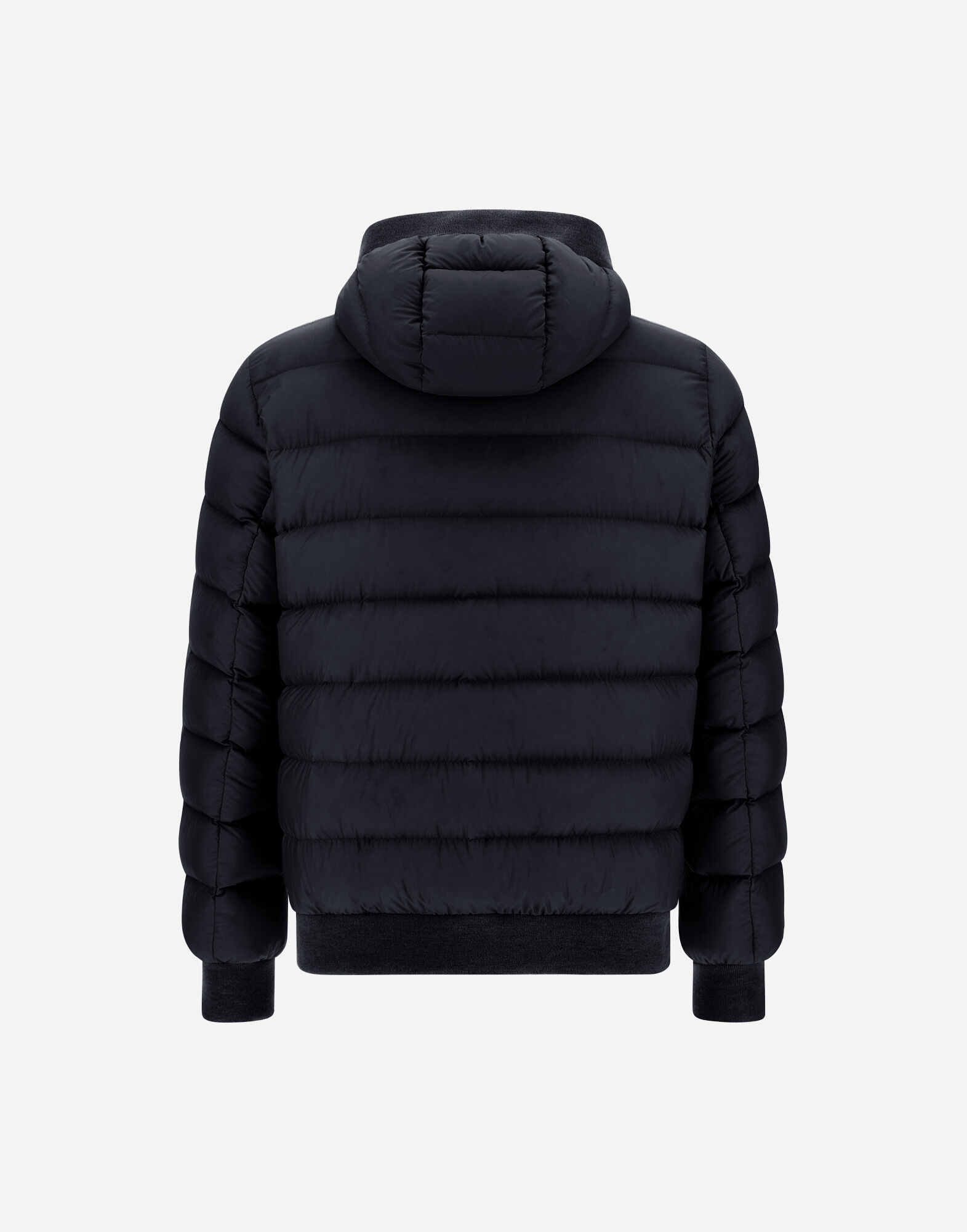 ECOAGE AND SILK CASHMERE BOMBER JACKET