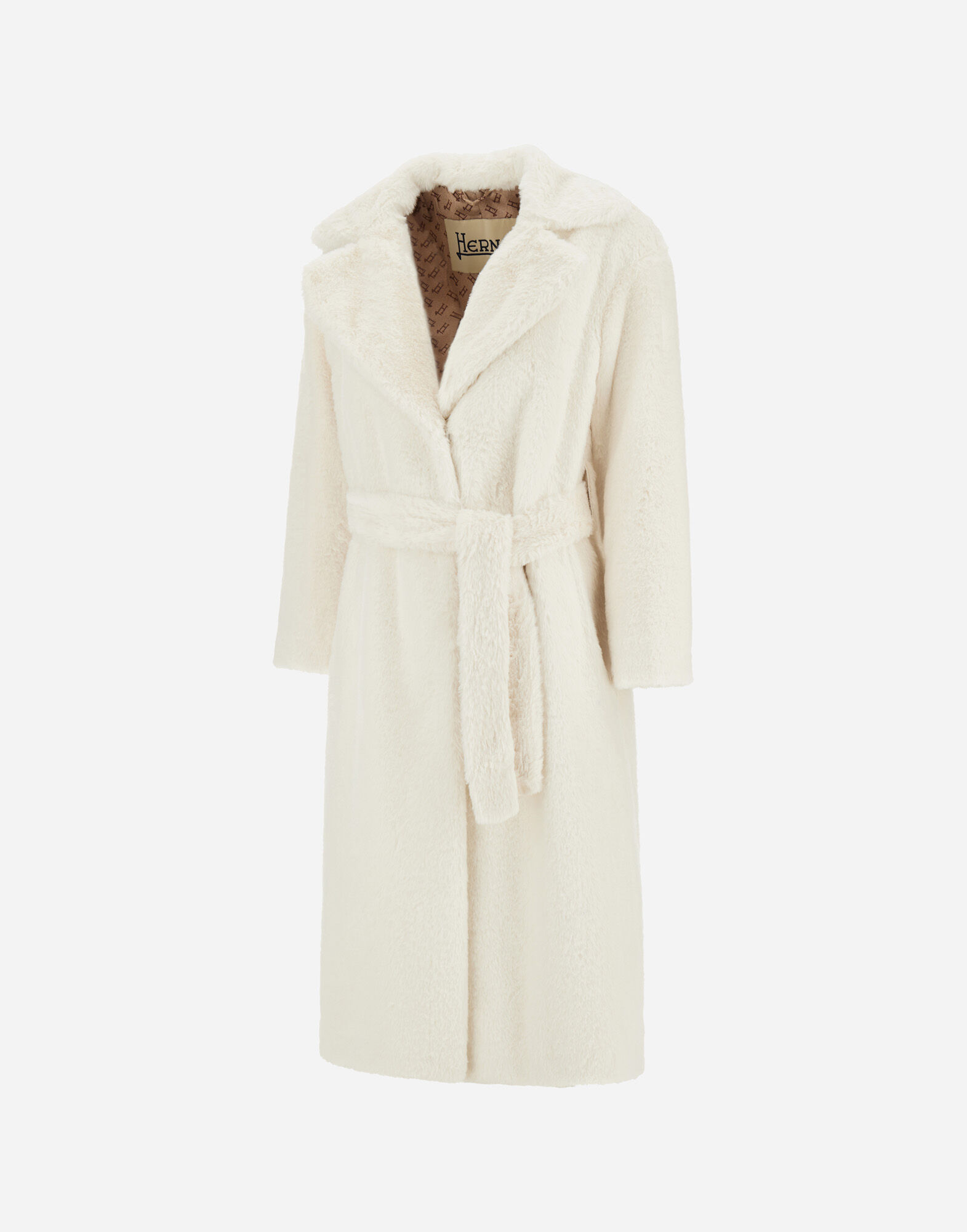 COAT IN SOFT ALTERNATIVE FUR