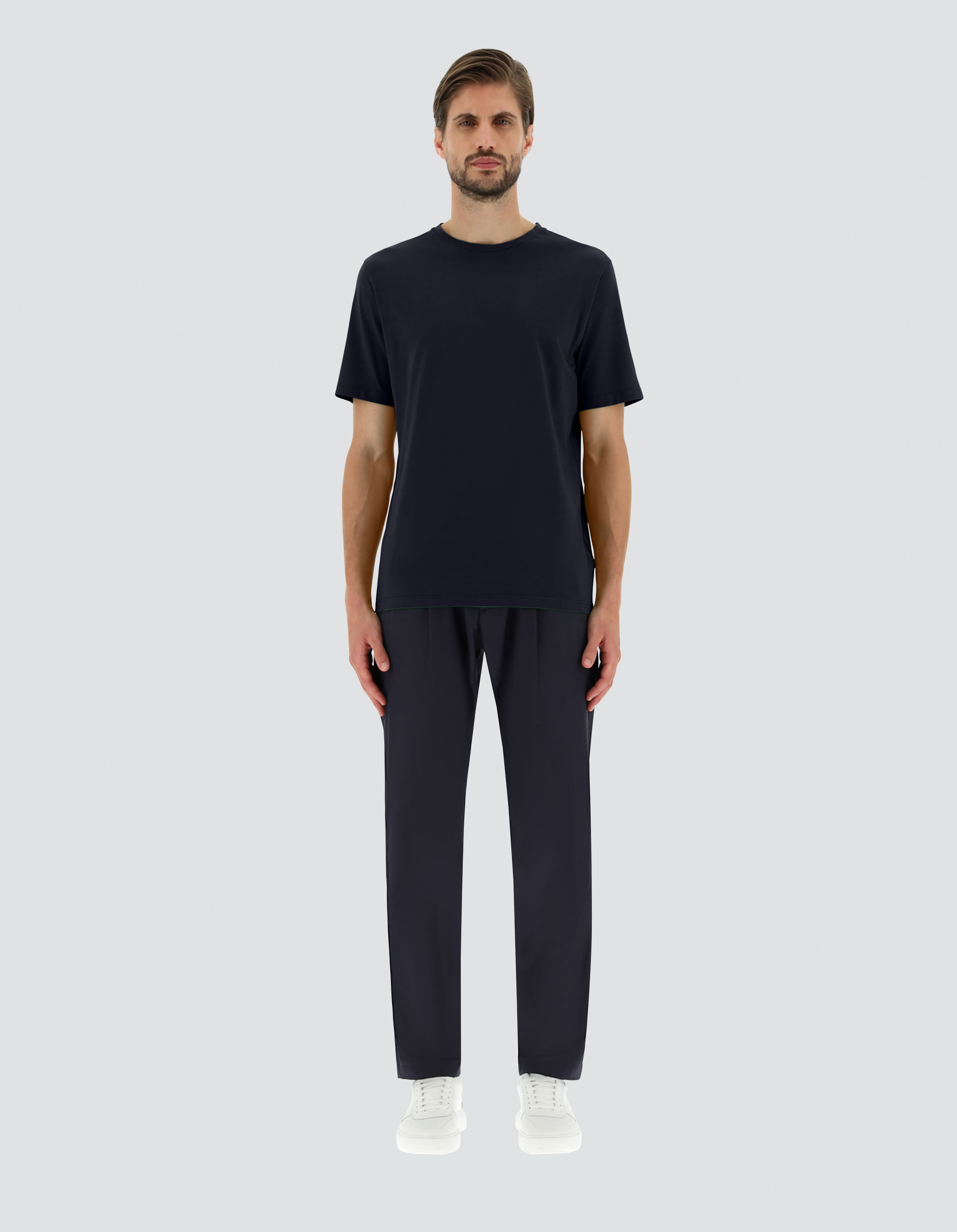 JERSEY CREPE T-SHIRT