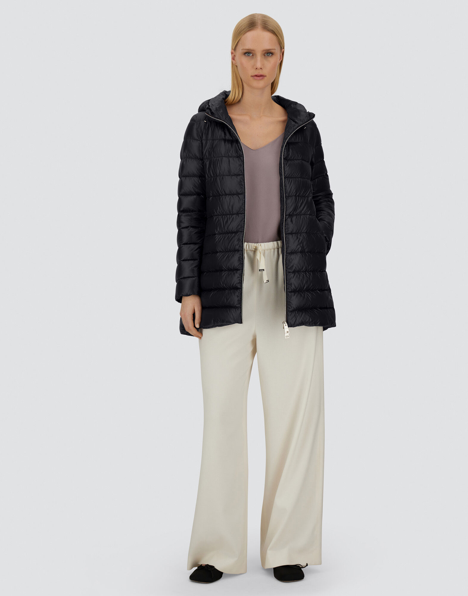 RESORT A-SHAPE JACKET IN NYLON ULTRALIGHT