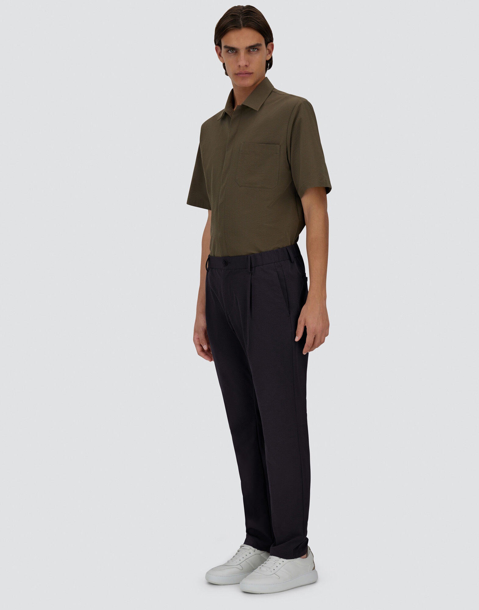 SEER-CREASE TROUSERS