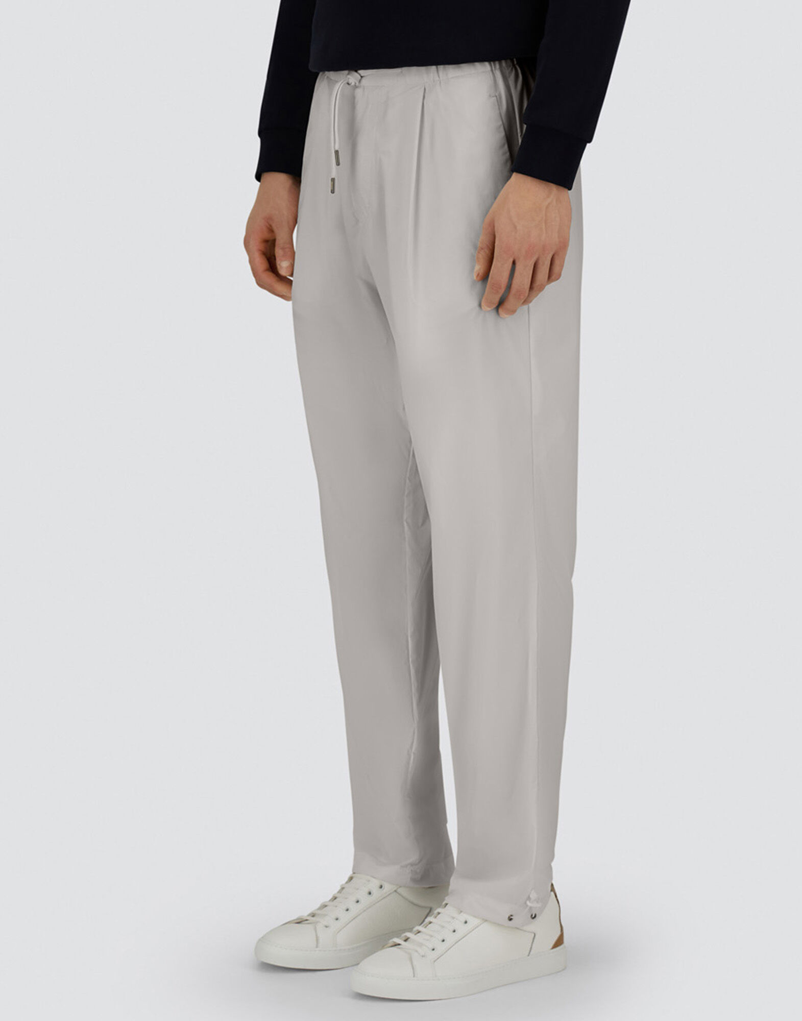 RESORT TROUSERS IN LIGHT NYLON STRETCH