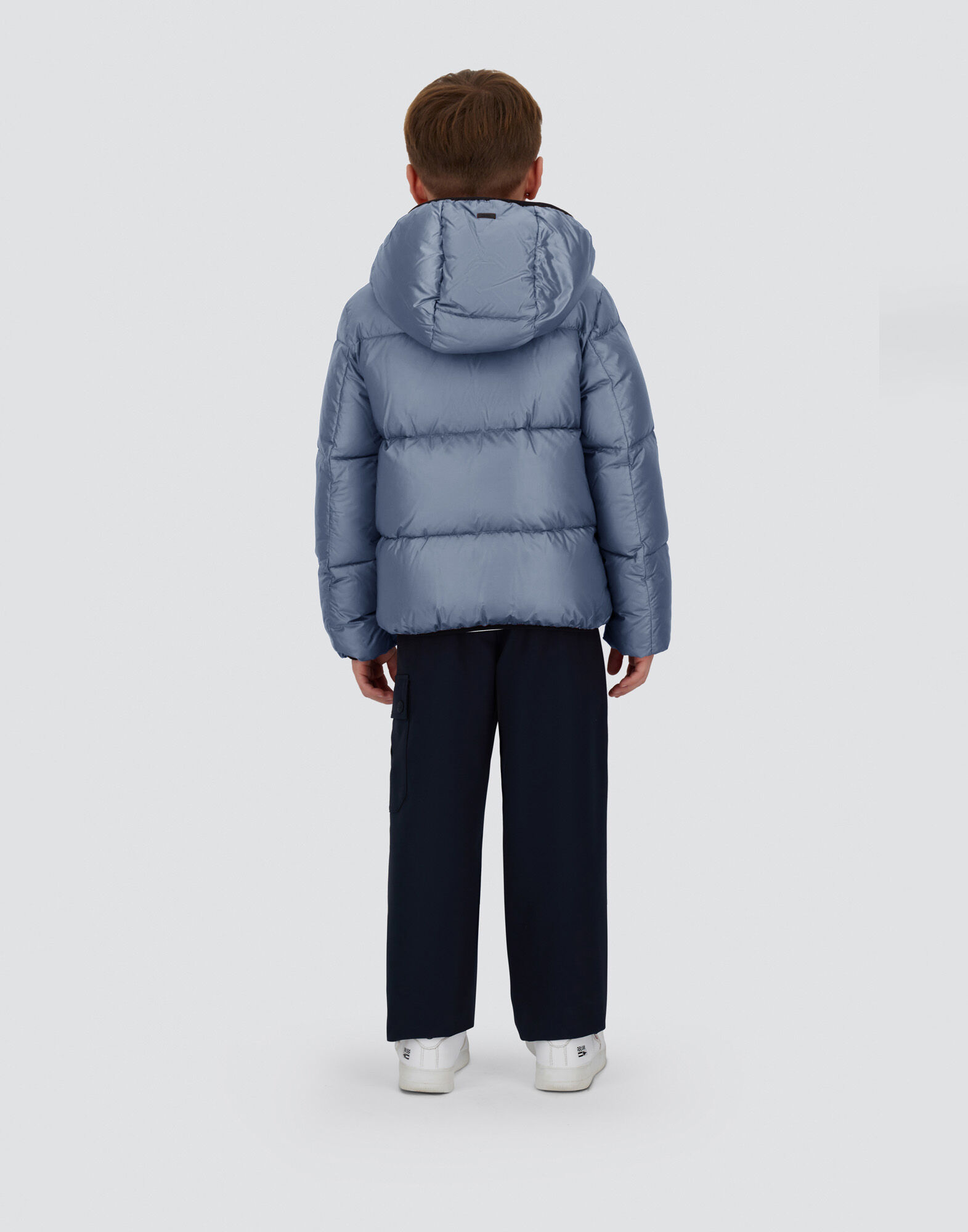 JACKET WITH REMOVABLE HOOD IN NYLON ULTRALIGHT