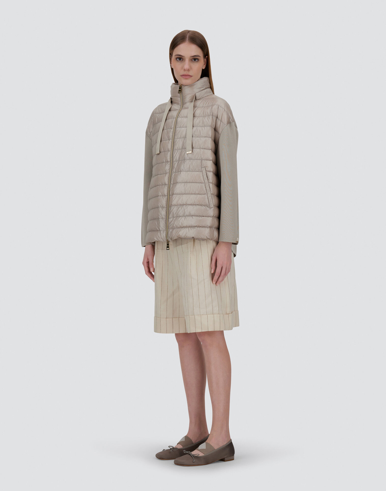 JACKET IN ETERNAL COTTON AND NYLON ULTRALIGHT