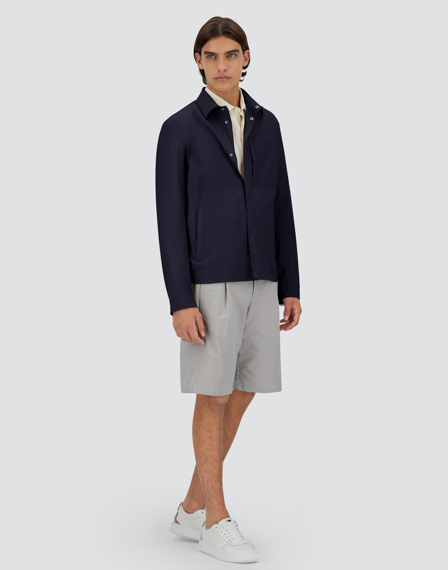 TECH WOVEN SHACKET