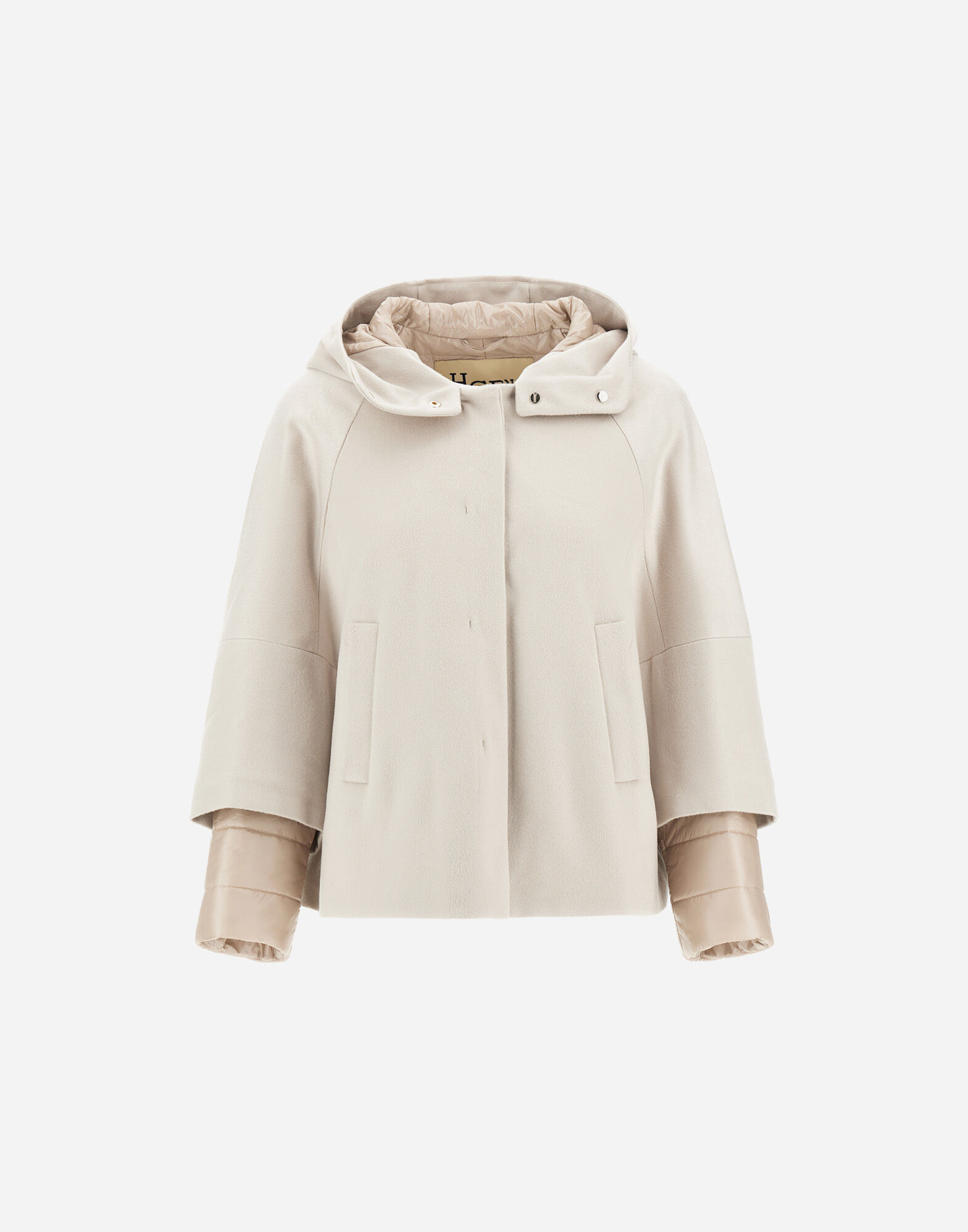 CAPE IN PURE CASHMERE AND NYLON ULTRALIGHT