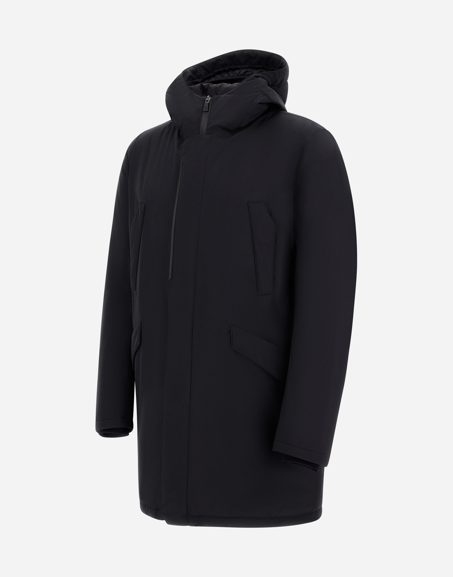 LONG PARKA IN 2-LAYER WINDSTOPPER