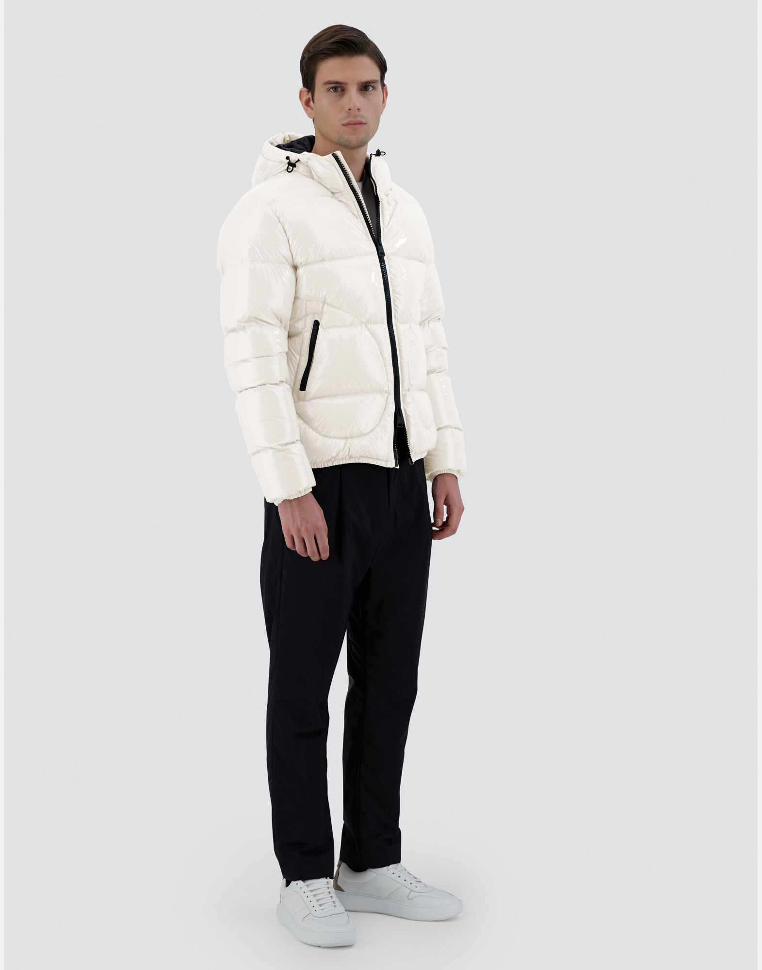 BOMBER JACKET IN GLOSS