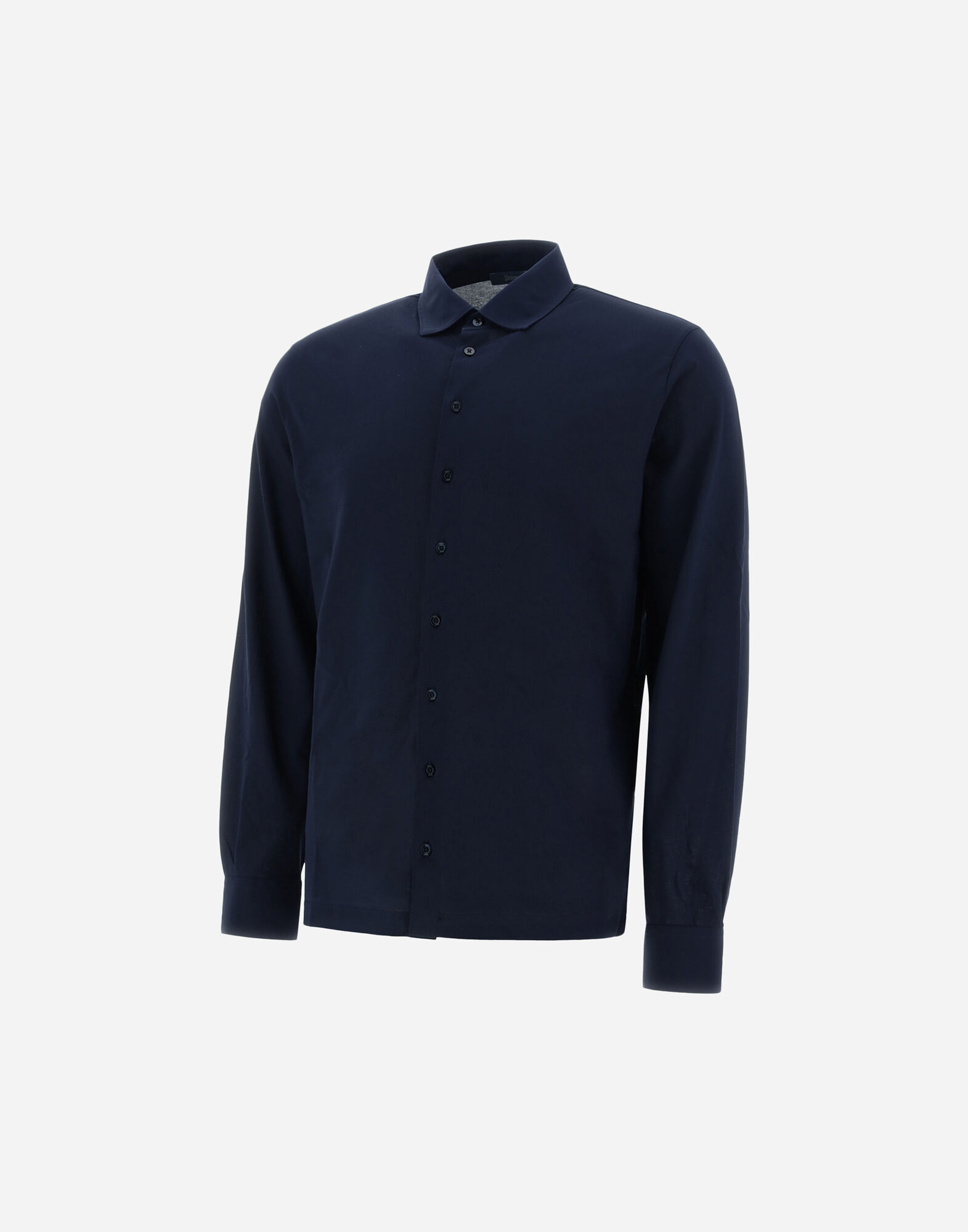 JERSEY CREPE POLO SHIRT