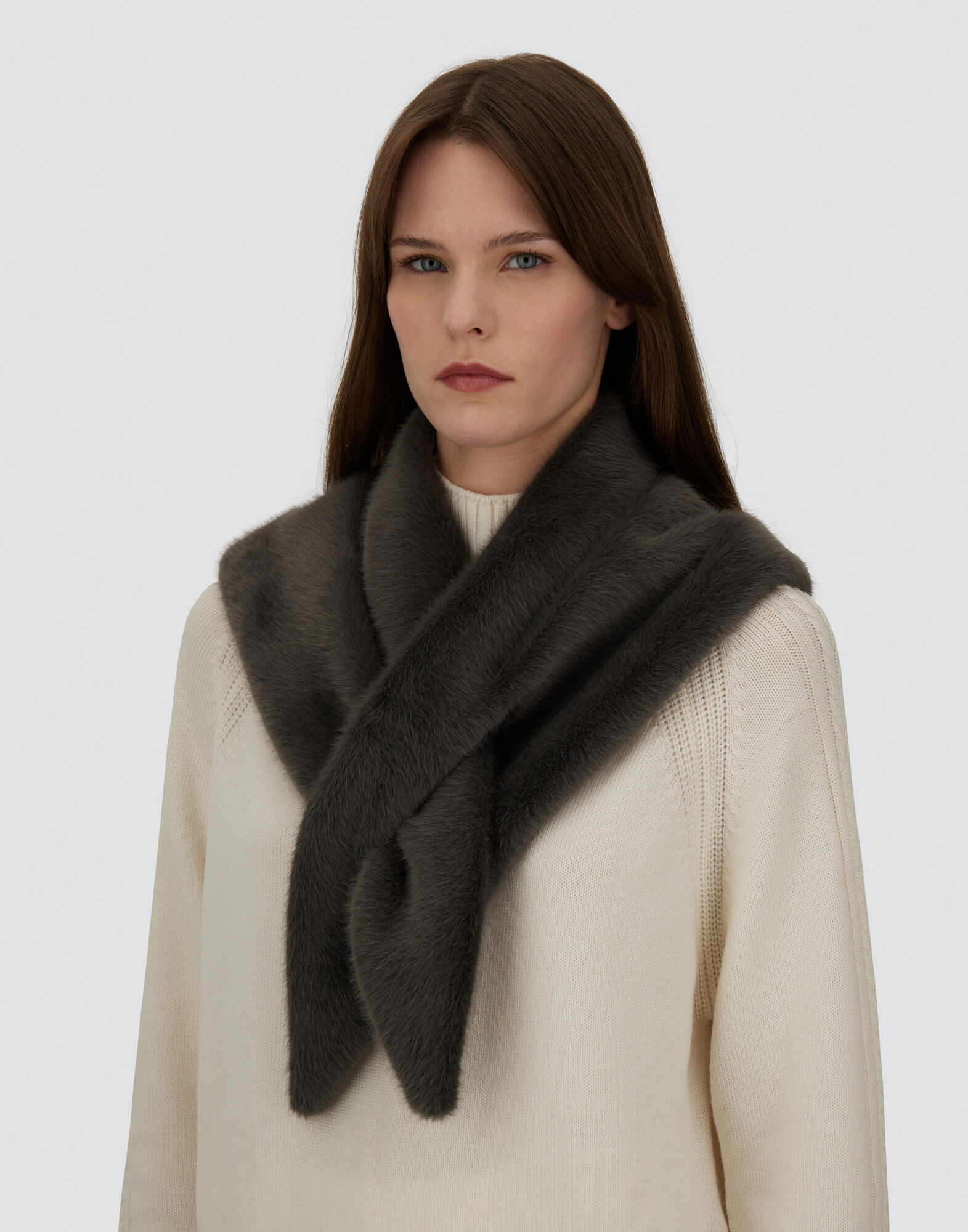 SCARF IN LADY ALTERNATIVE FUR