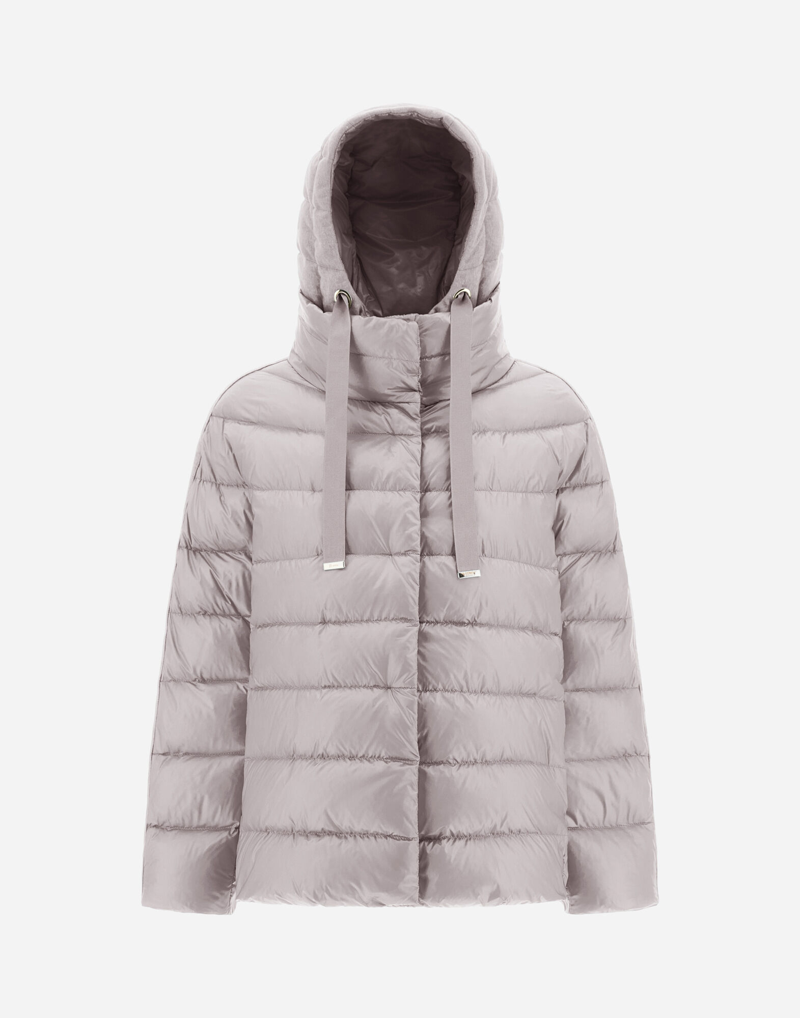 NYLON ULTRALIGHT AND SILK CASHMERE CAPE