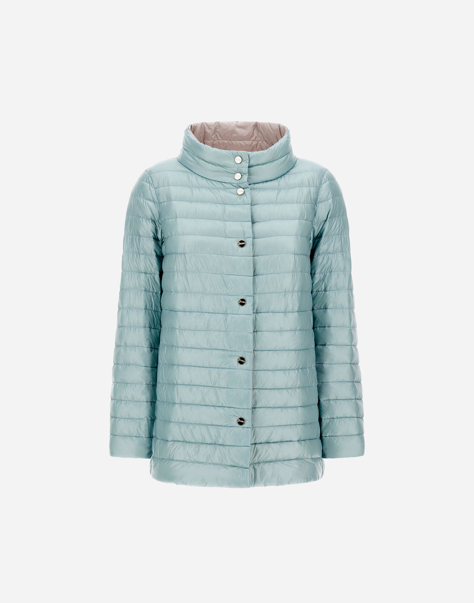 REVERSIBLE A-SHAPE JACKET IN NYLON ULTRALIGHT