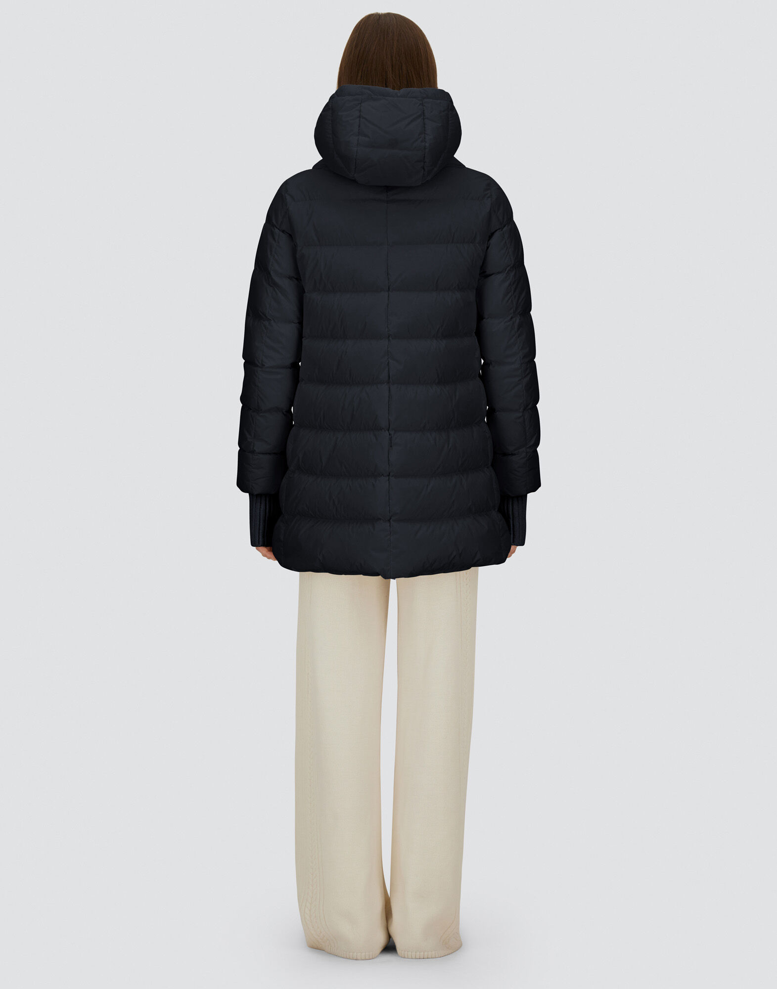 A-SHAPE JACKET IN NYLON CHAMONIX