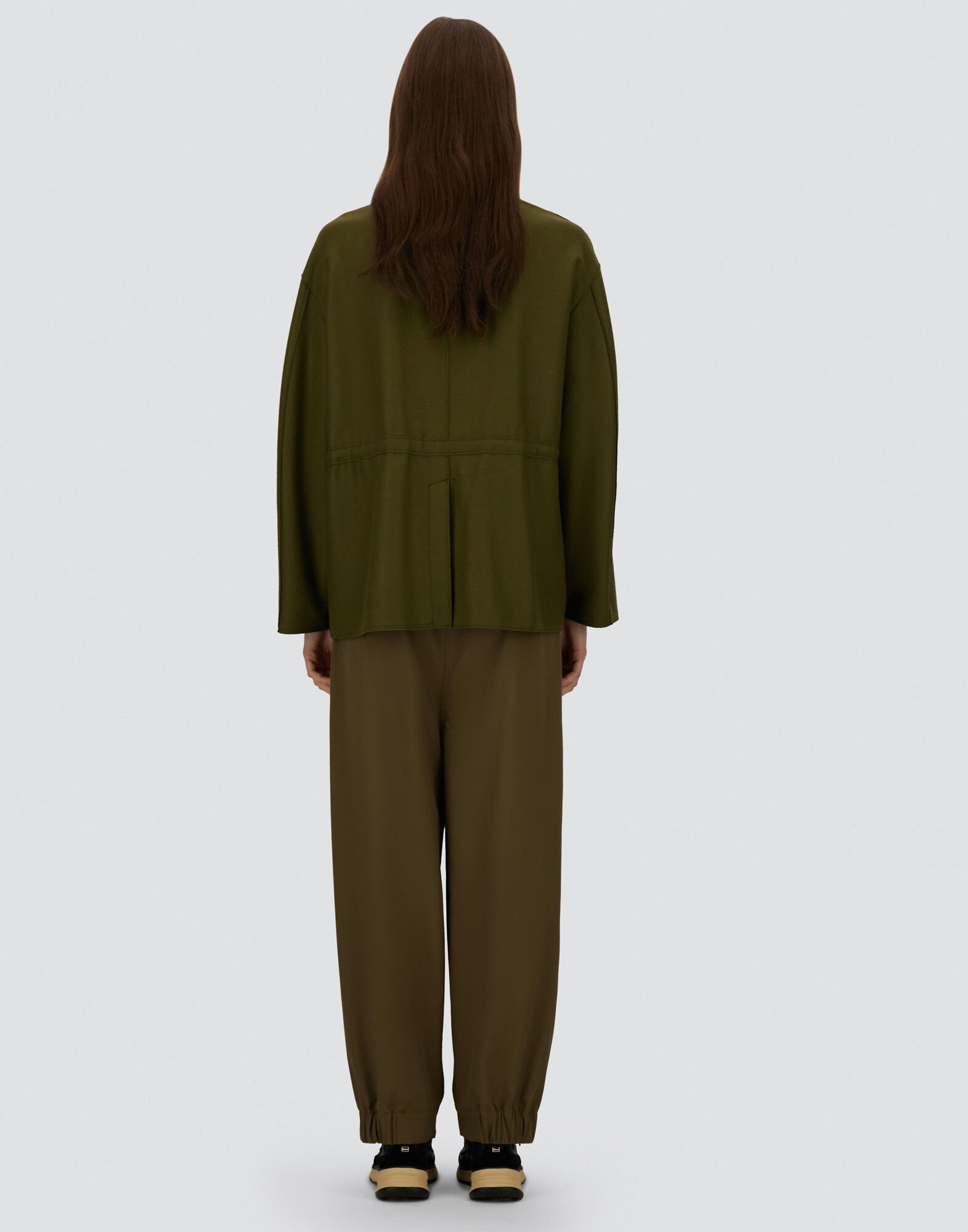 FIELD JACKET IN PURE WOOL CLOTH