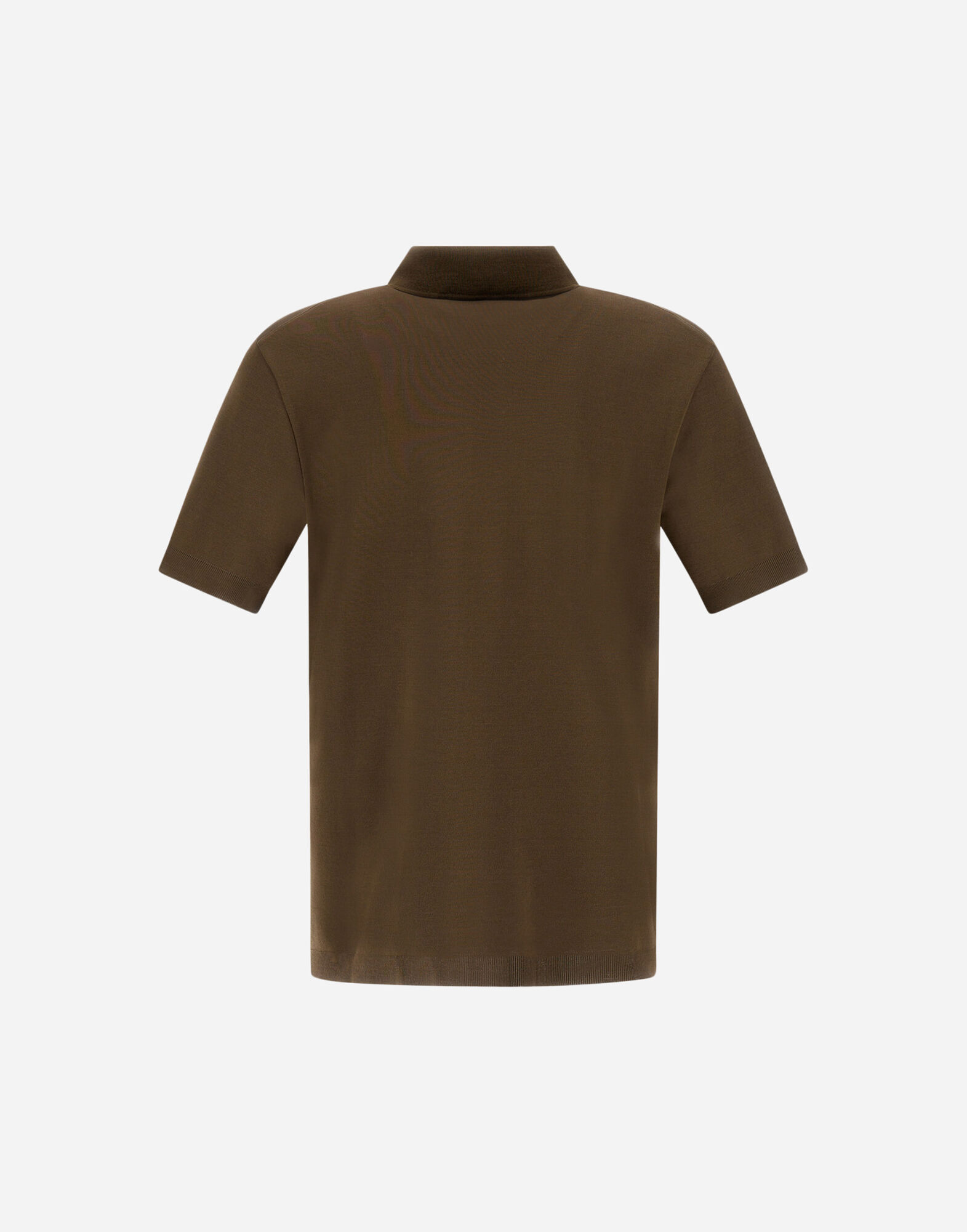 JERSEY KNIT EFFECT POLO SHIRT