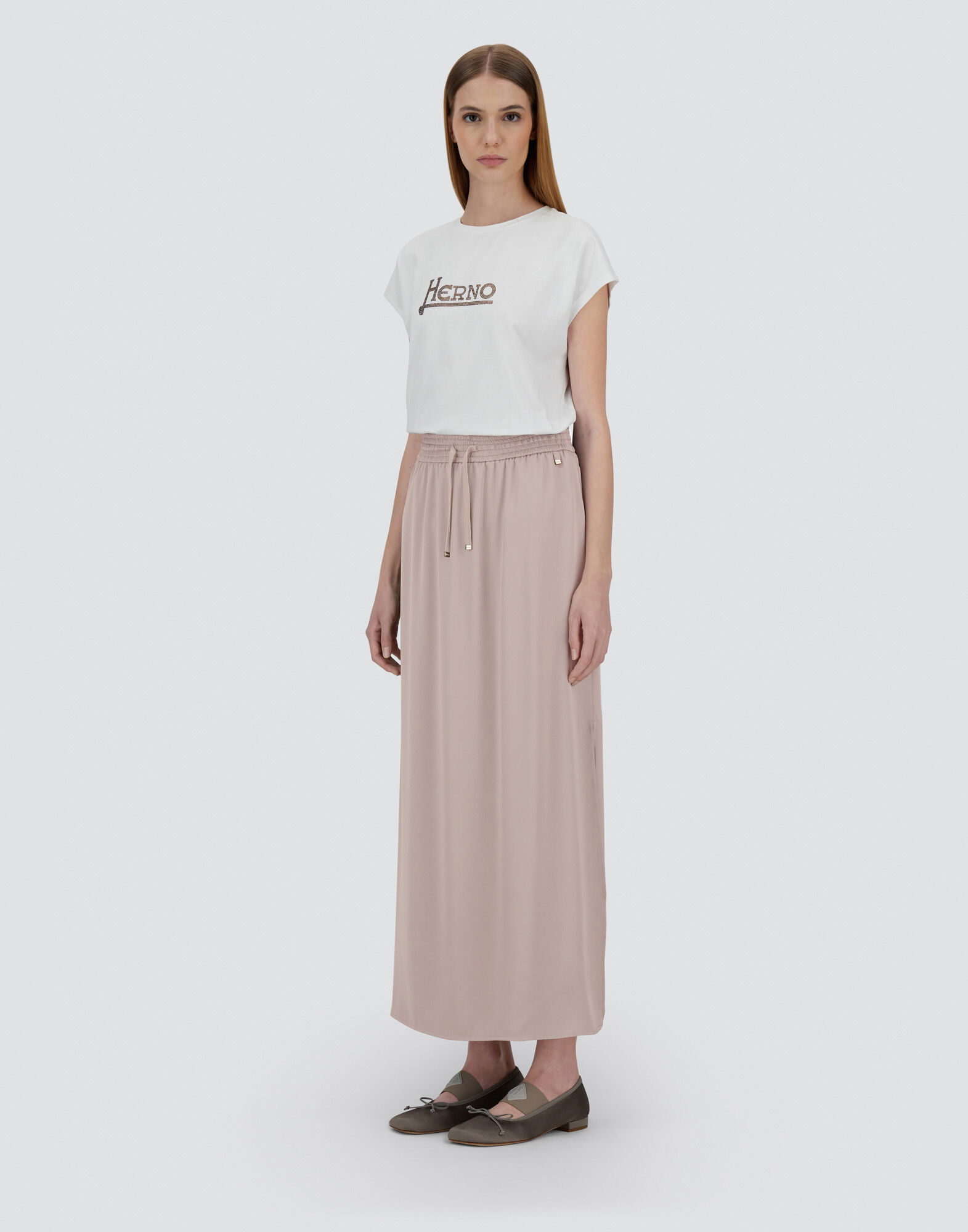SATIN SKIRT