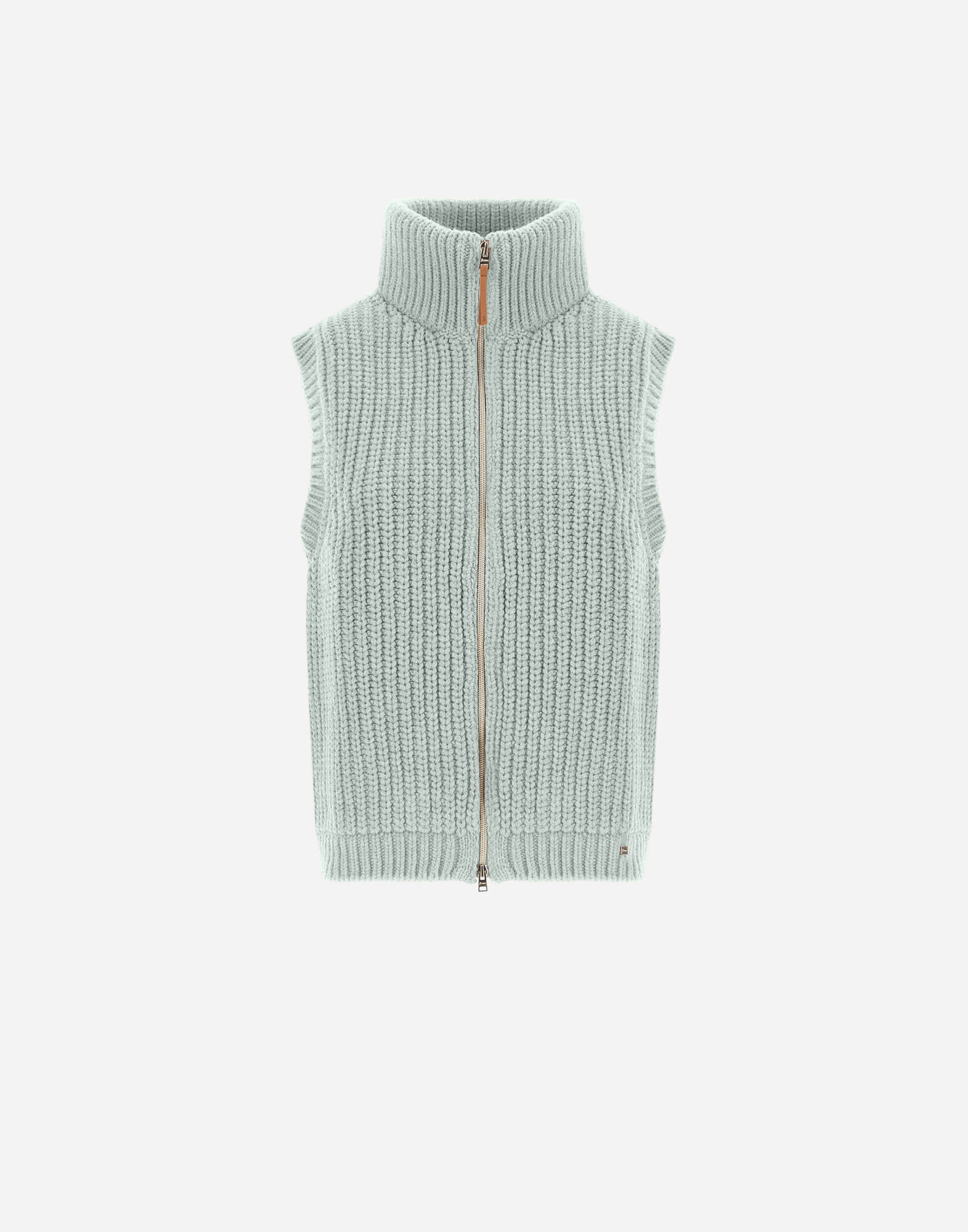 VEST IN COB STITCH WOOL