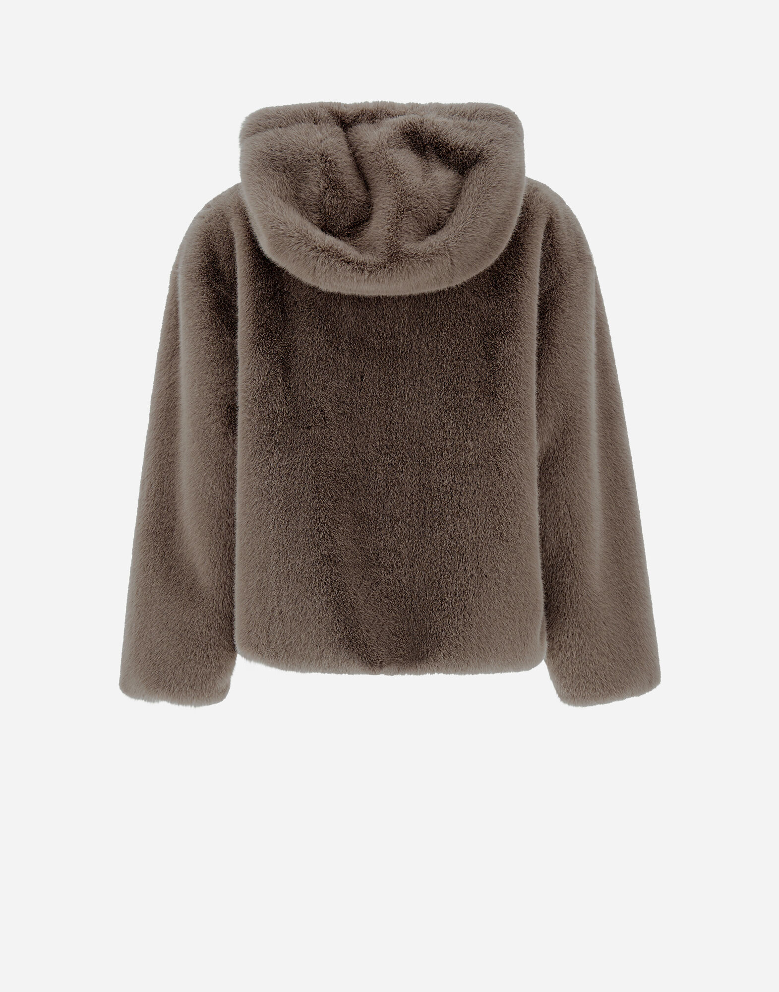 SWEATSHIRT IN FAUX MINK FUR