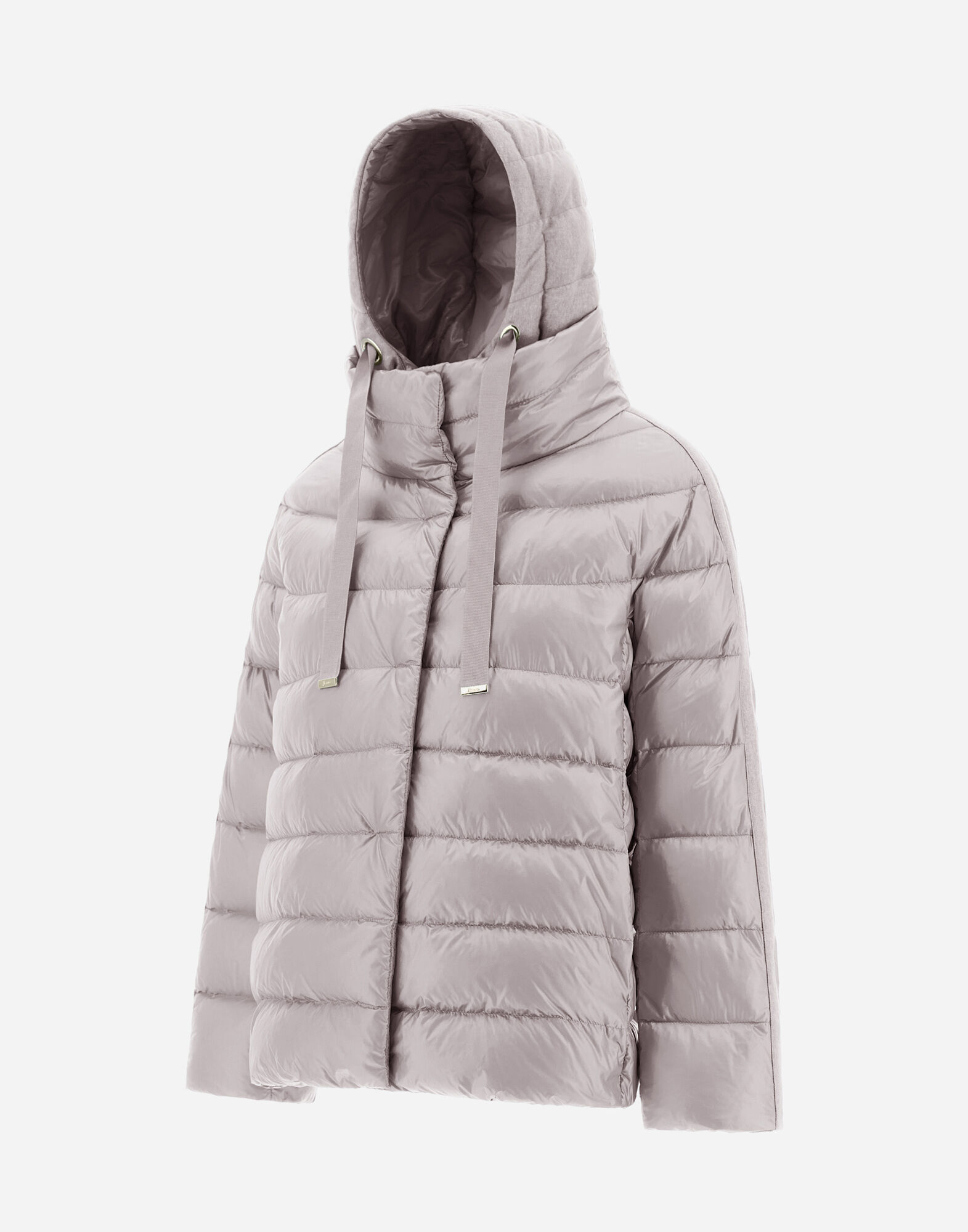 NYLON ULTRALIGHT AND SILK CASHMERE CAPE