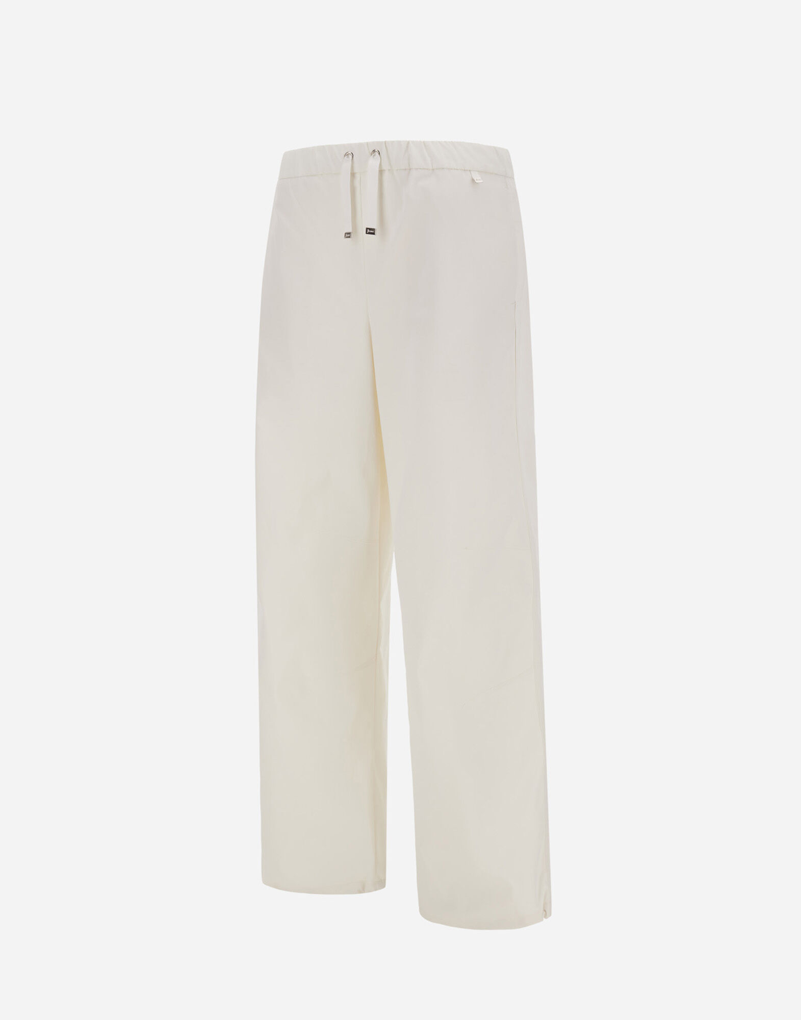 RESORT TROUSERS IN COTTON FEEL WITH DRAWSTRING