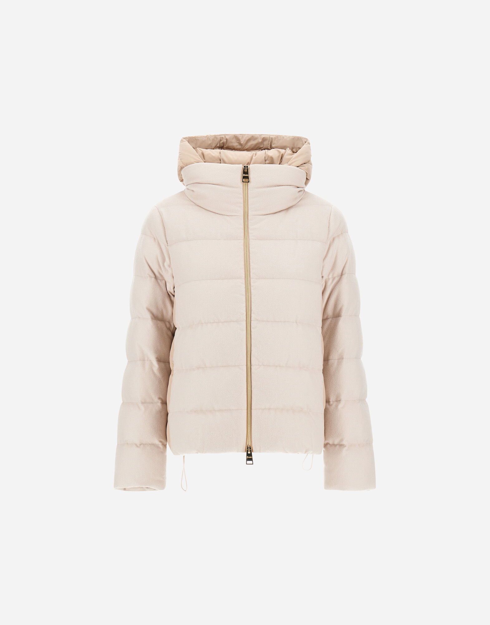 CAPE IN CASHMERE, SILK AND SATIN