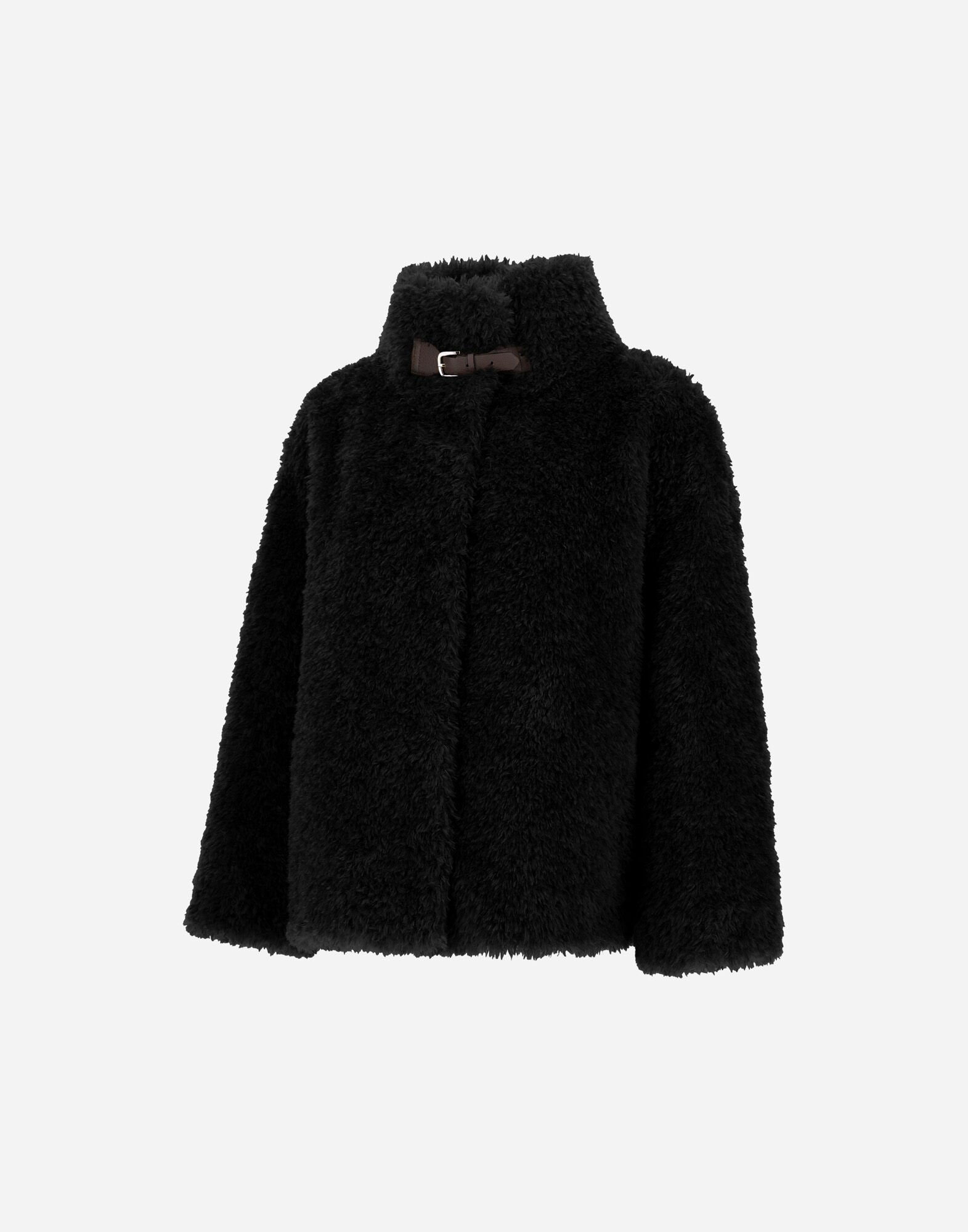 CAPE IN CURLY ALTERNATIVE FUR