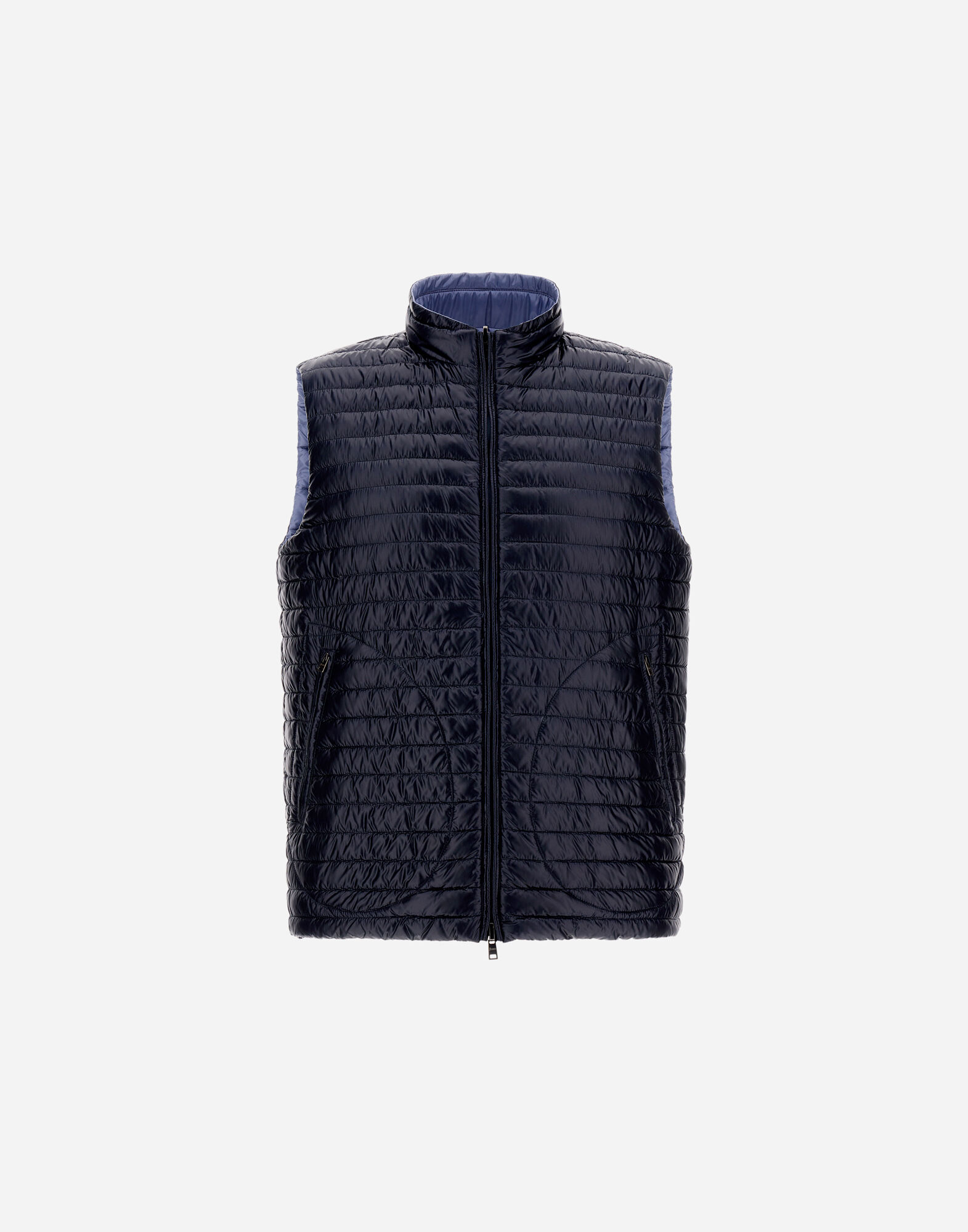 TWO-TONE REVERSIBLE NYLON ULTRALIGHT VEST