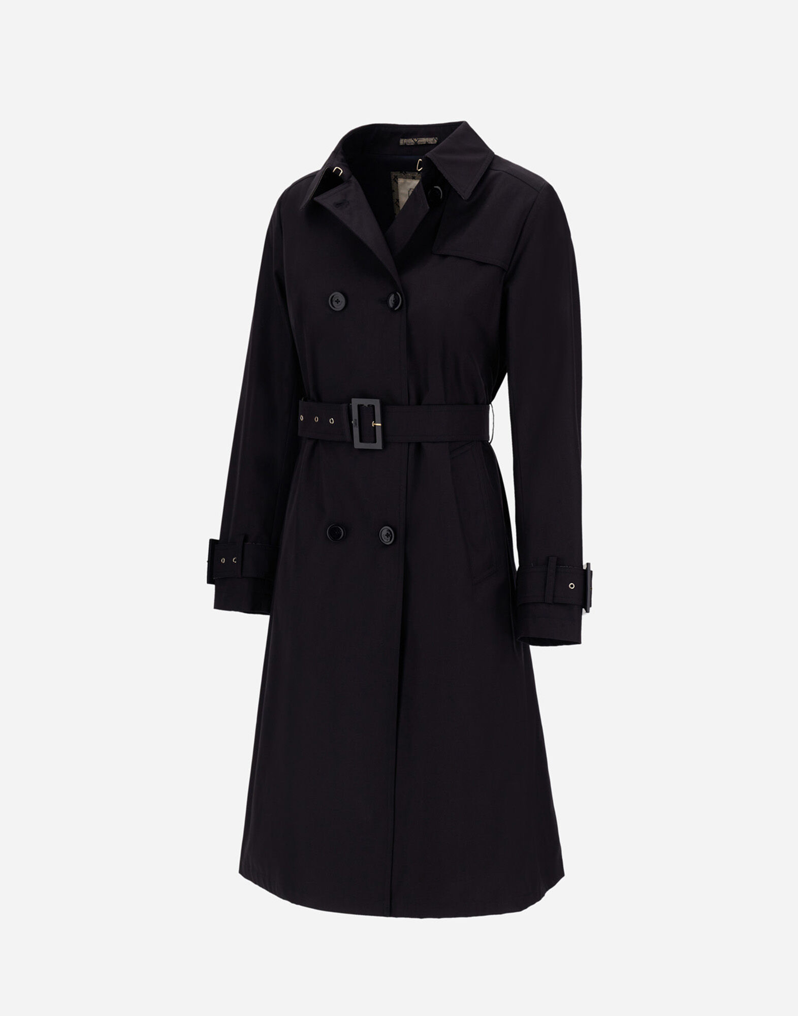 TRENCH COAT IN DELON AND MONOGRAM LUREX