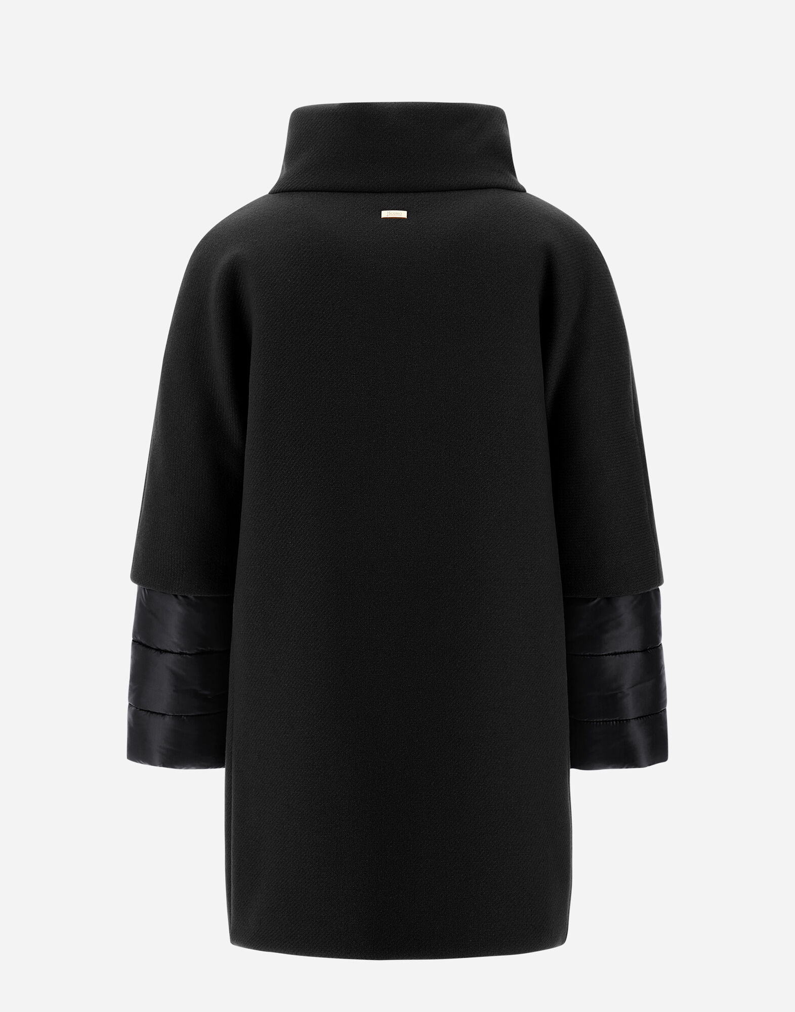 COAT IN ECOWOOL AND NYLON ULTRALIGHT