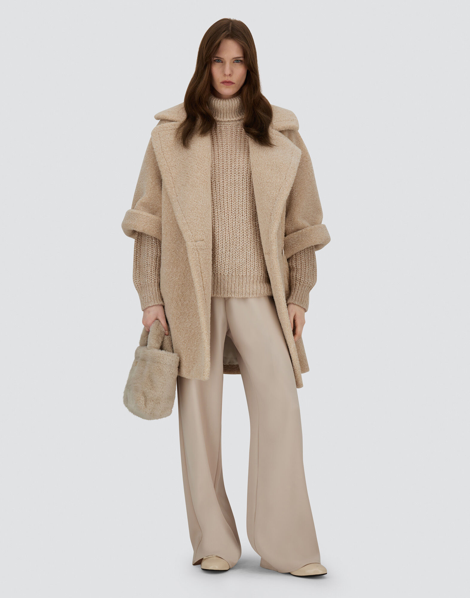 SWEATER IN BRIGHT WOOL BLEND