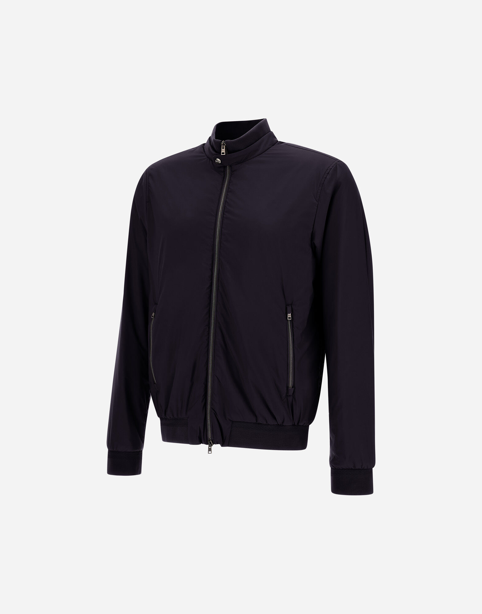 ECOAGE HIGH-COLLAR BOMBER JACKET