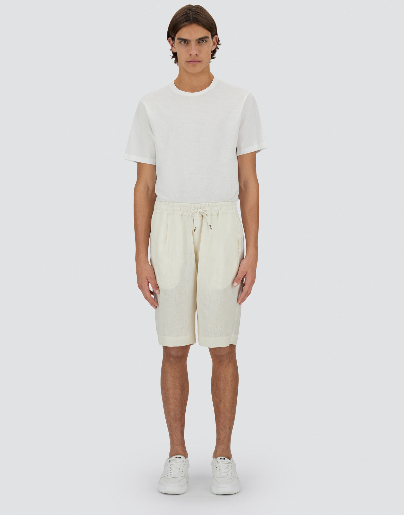 SUMMER LINEN SHORTS