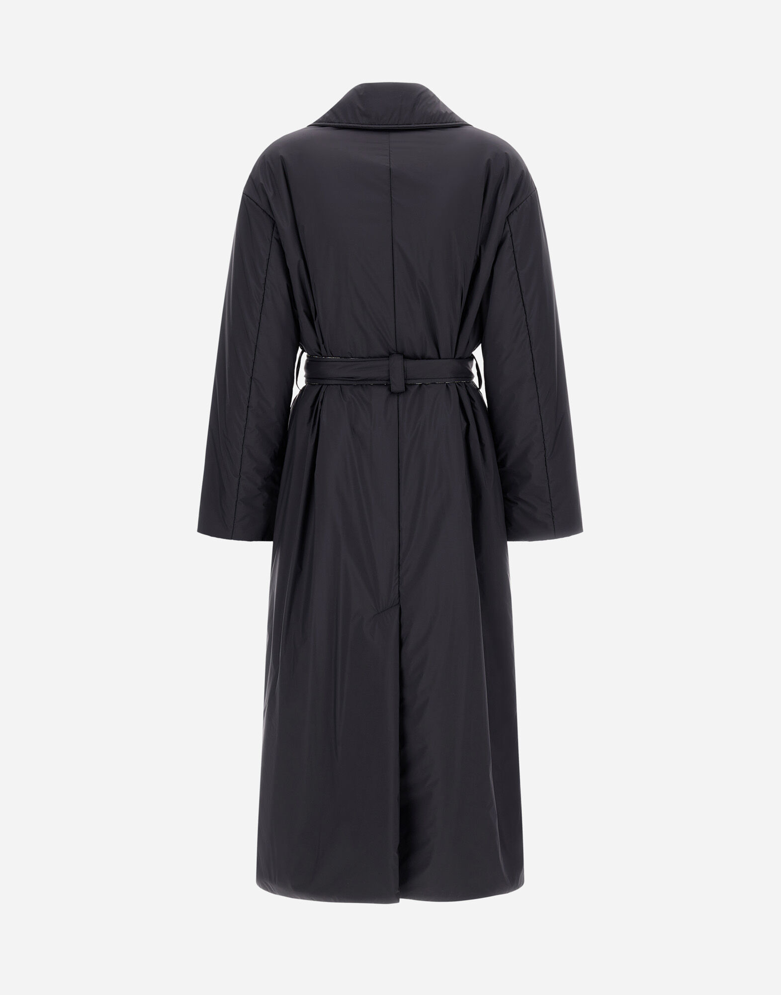 TRENCH COAT IN ECOAGE AND MONOGRAM LUREX