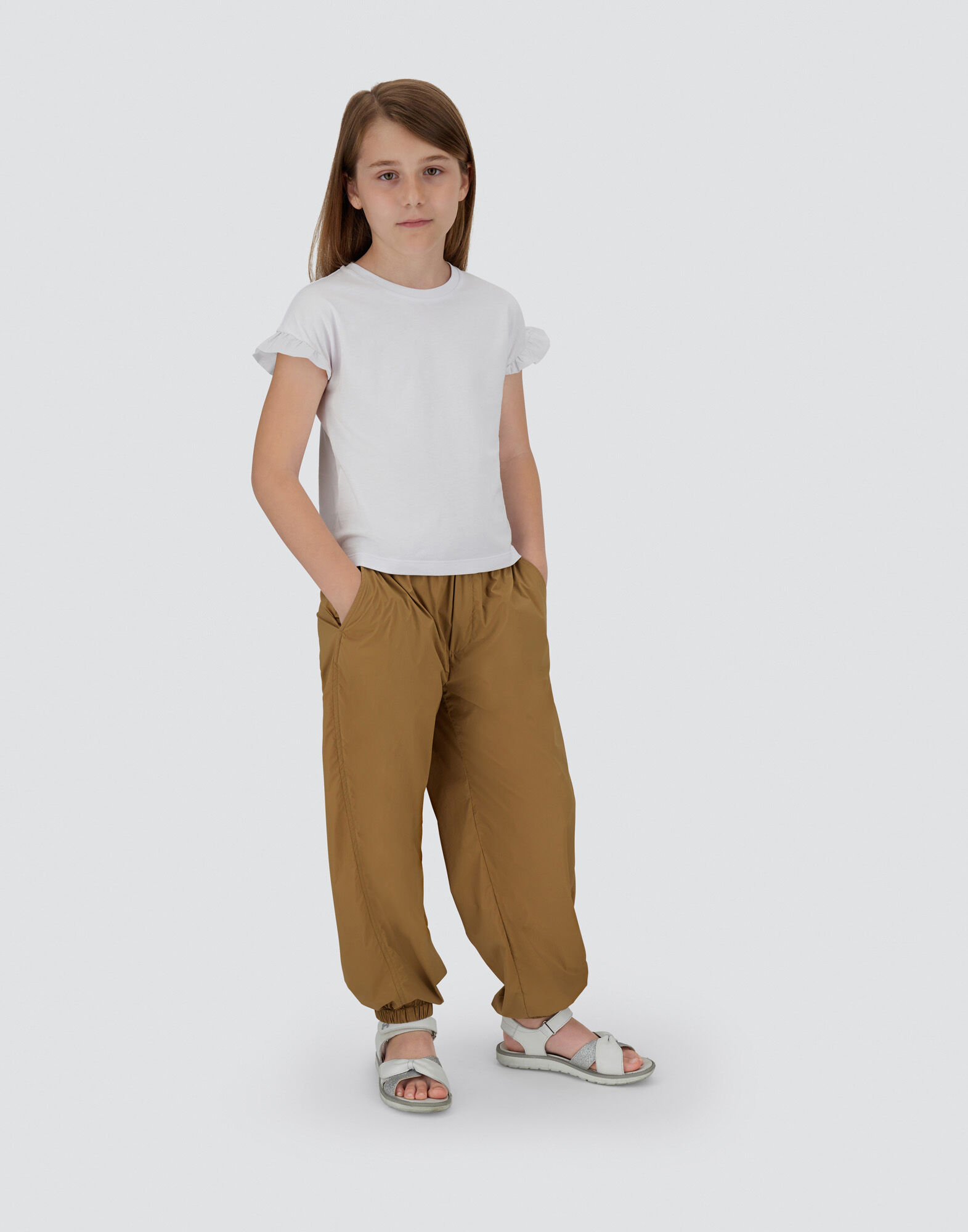 T-SHIRT IN JERSEY AND NEW TECHNO TAFFETA