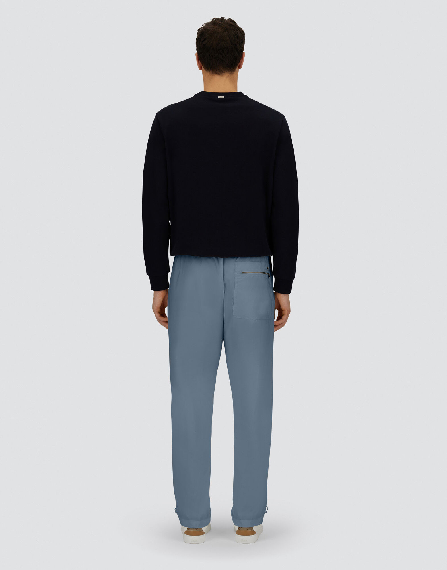 RESORT TROUSERS IN LIGHT NYLON STRETCH