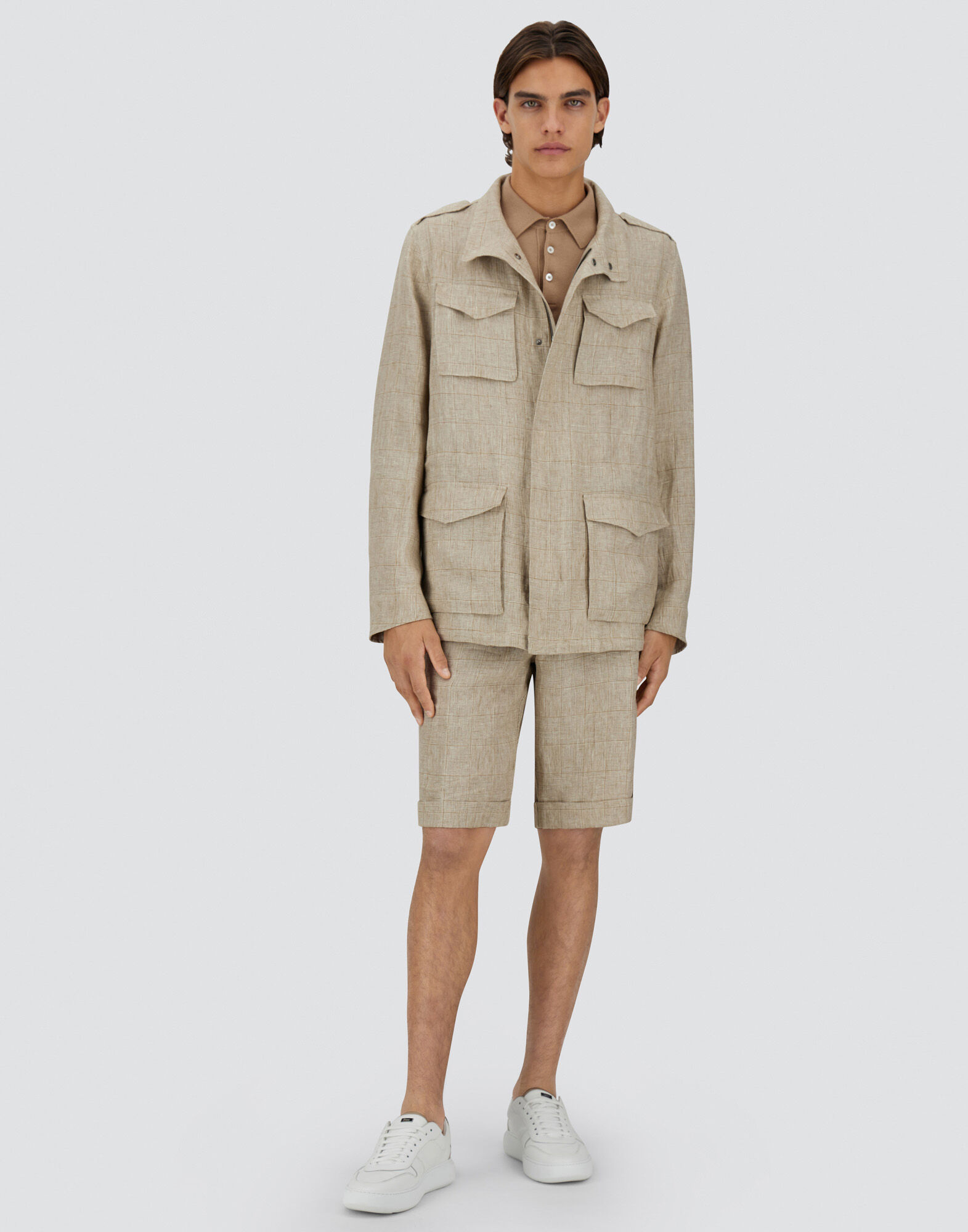 WELSH LINEN FIELD JACKET