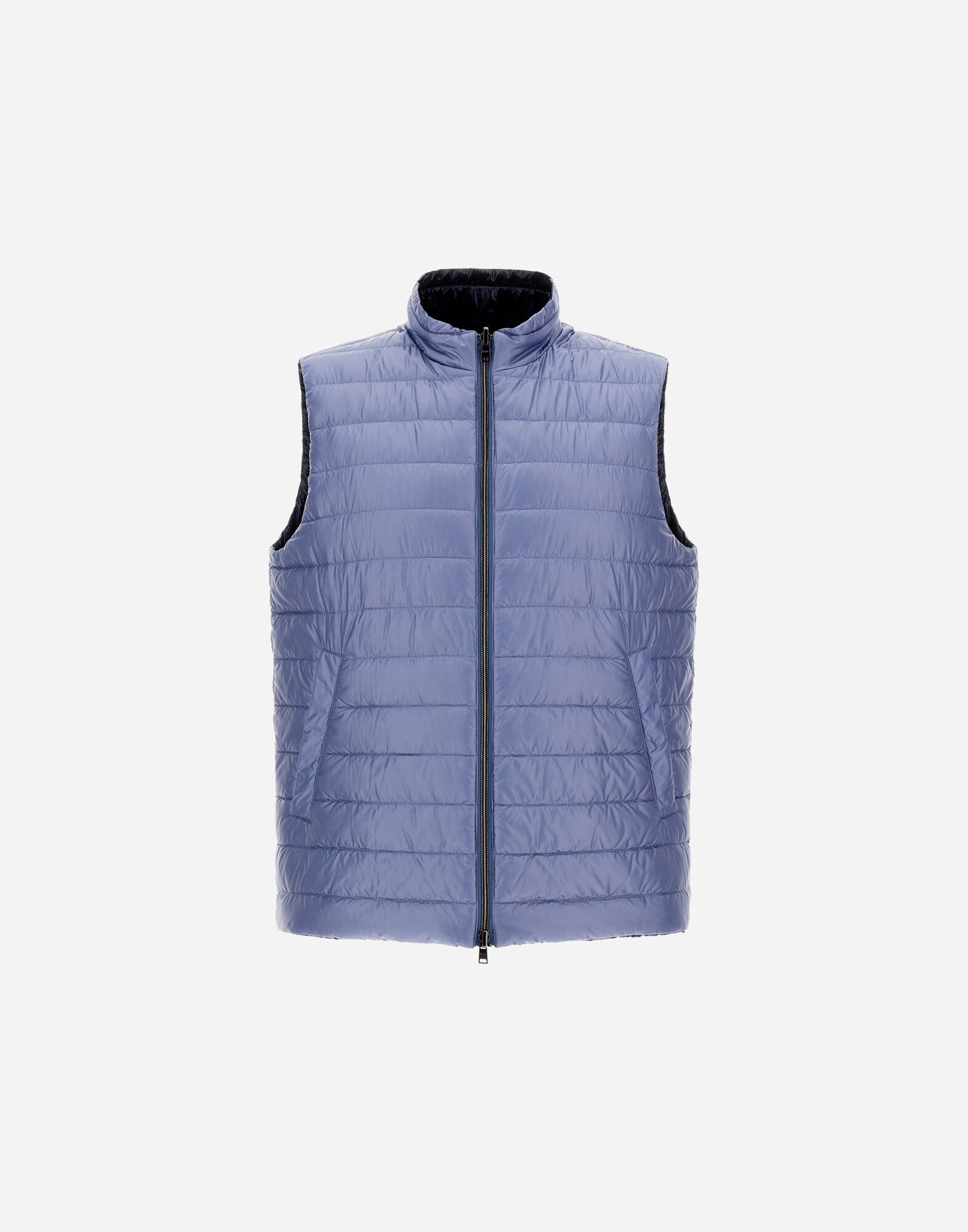 TWO-TONE REVERSIBLE NYLON ULTRALIGHT VEST