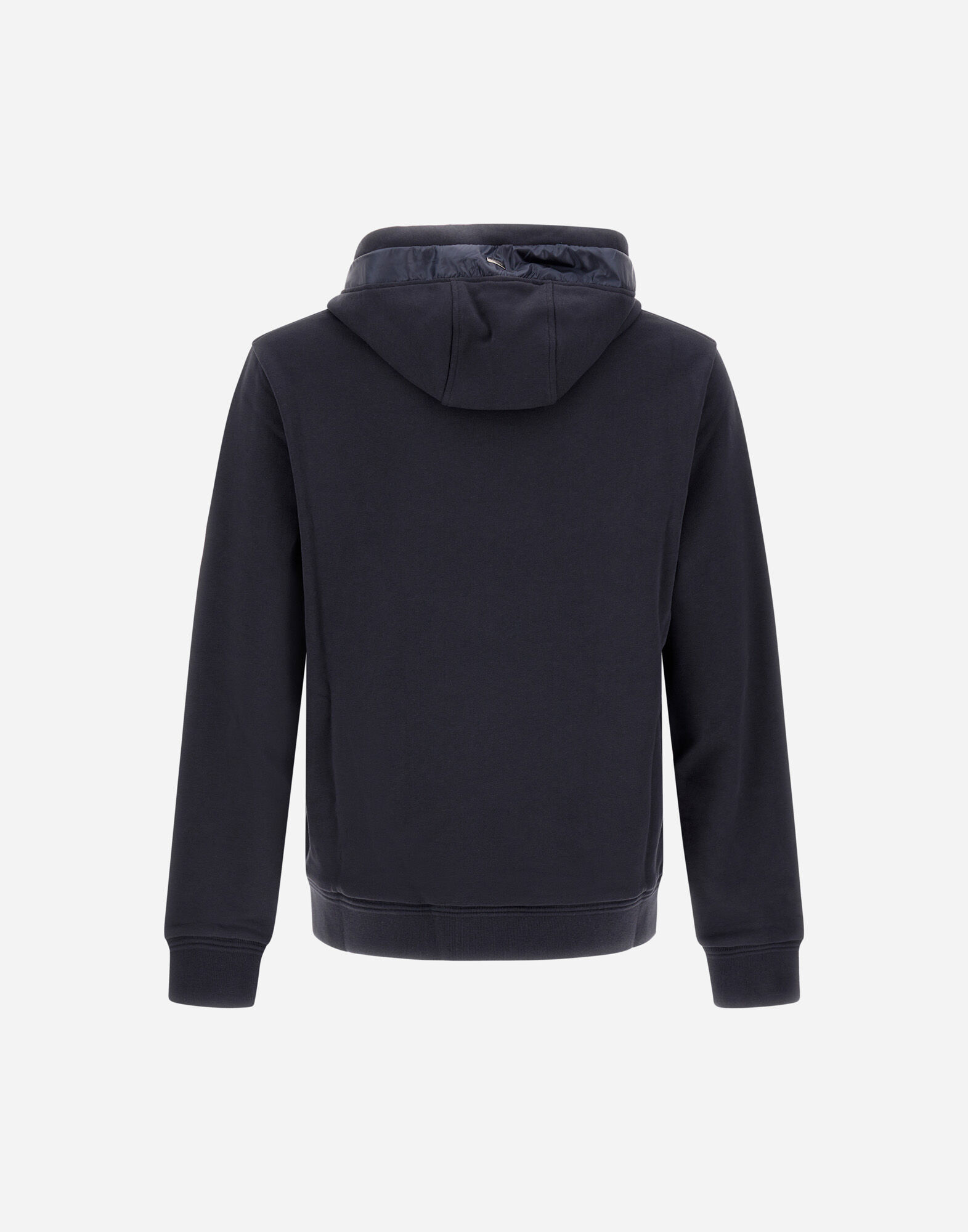 SWEATSHIRT IN COTTON SWEATER AND NYLON ULTRALIGHT