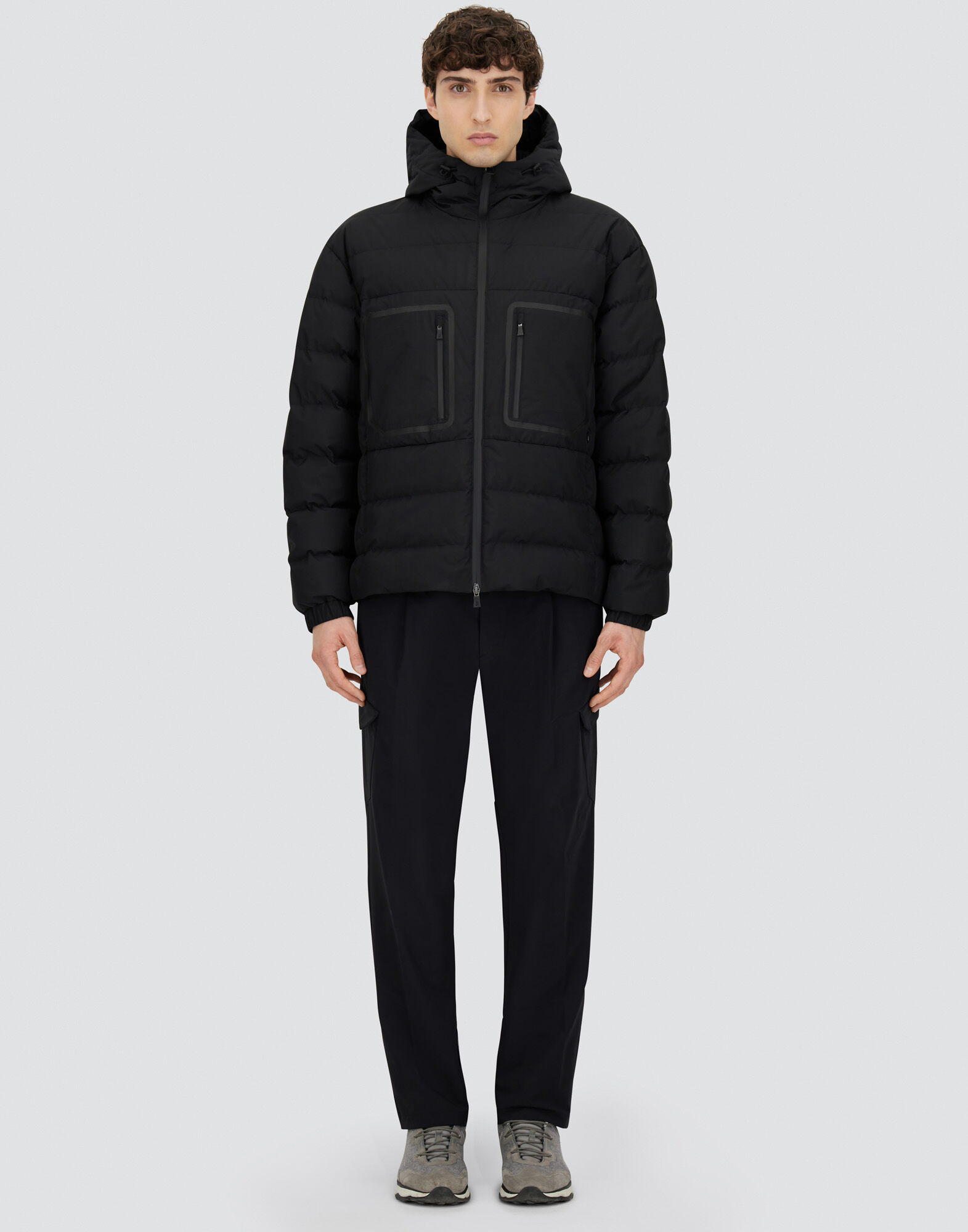 HOODED JACKET IN 2-LAYER WINDSTOPPER
