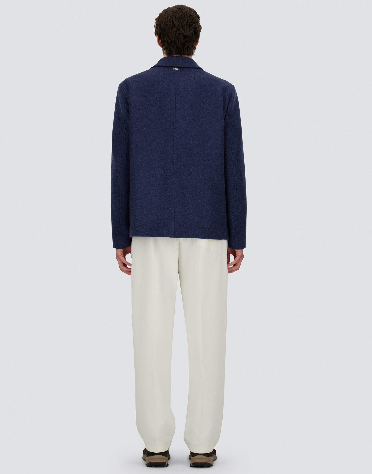 FIELD JACKET IN SOFT RECYCLED WOOL