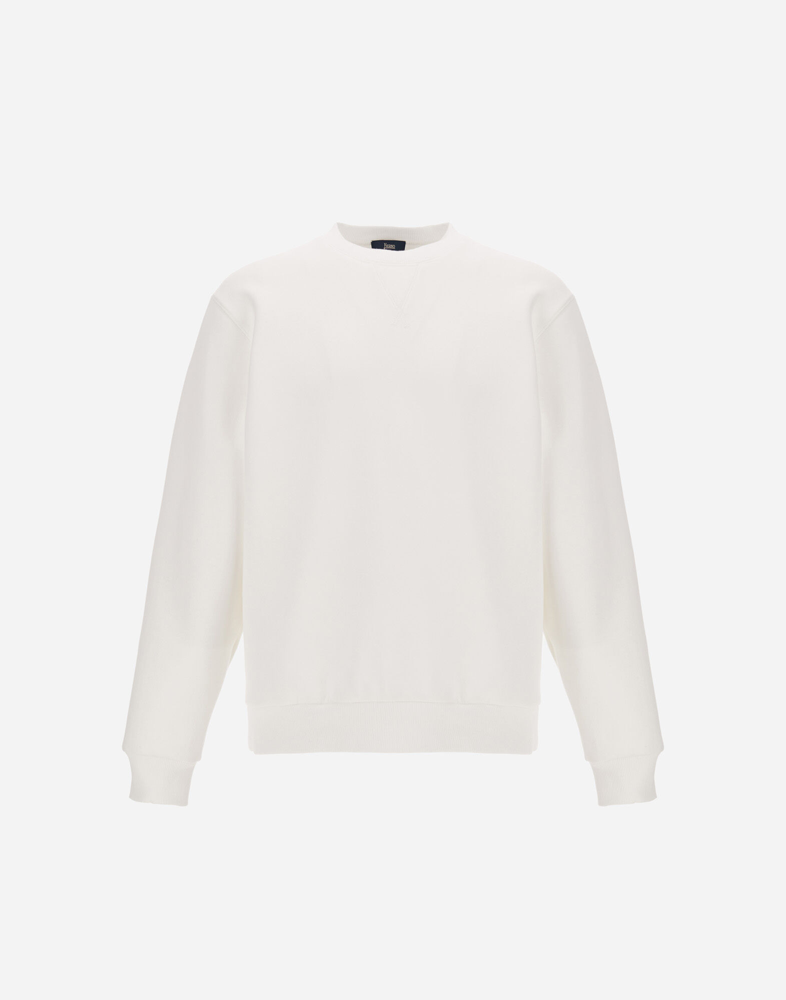 SWEATSHIRT IN SMOOTH DOUBLE JERSEY