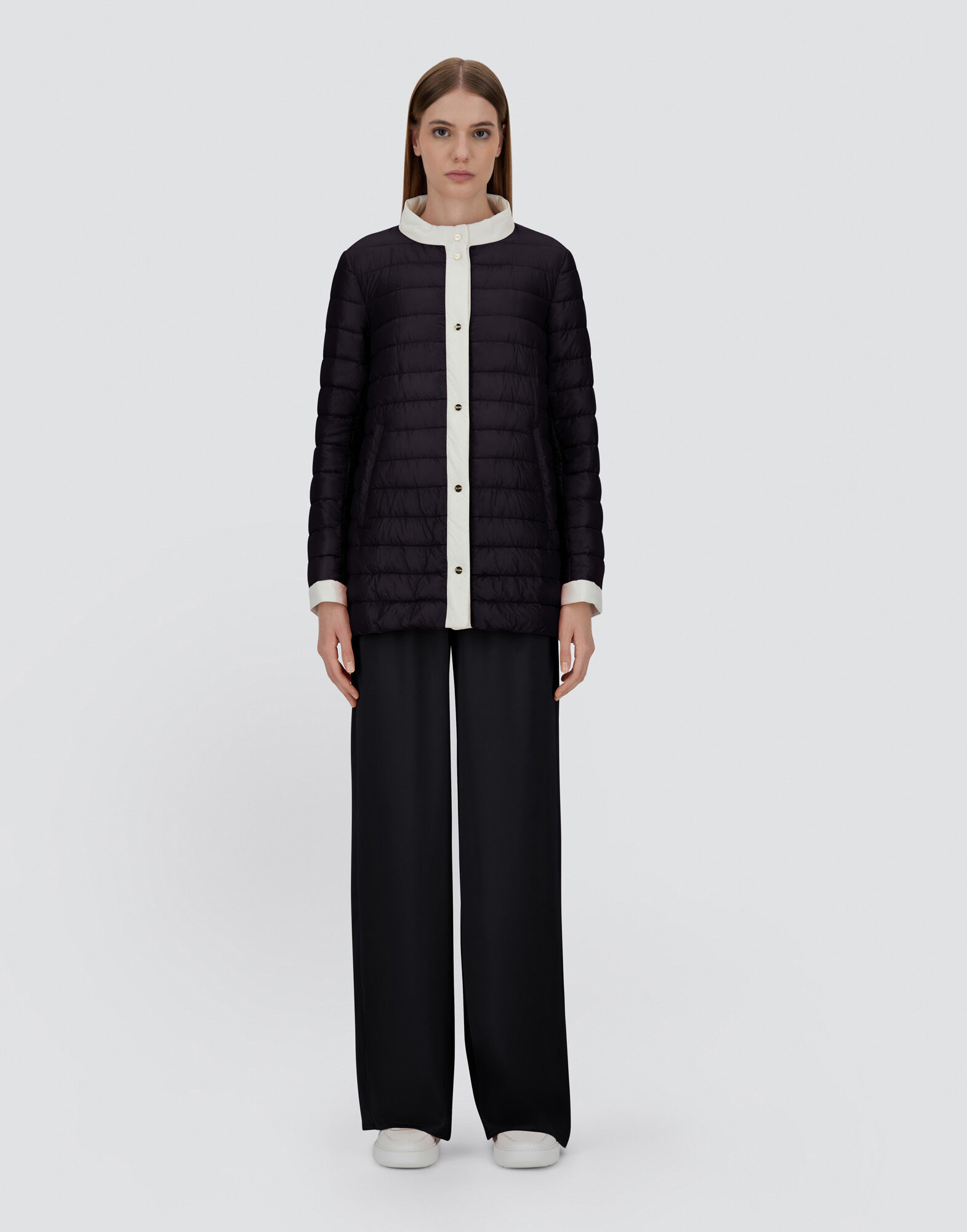 A-SHAPE JACKET IN NYLON ULTRALIGHT AND ECOAGE