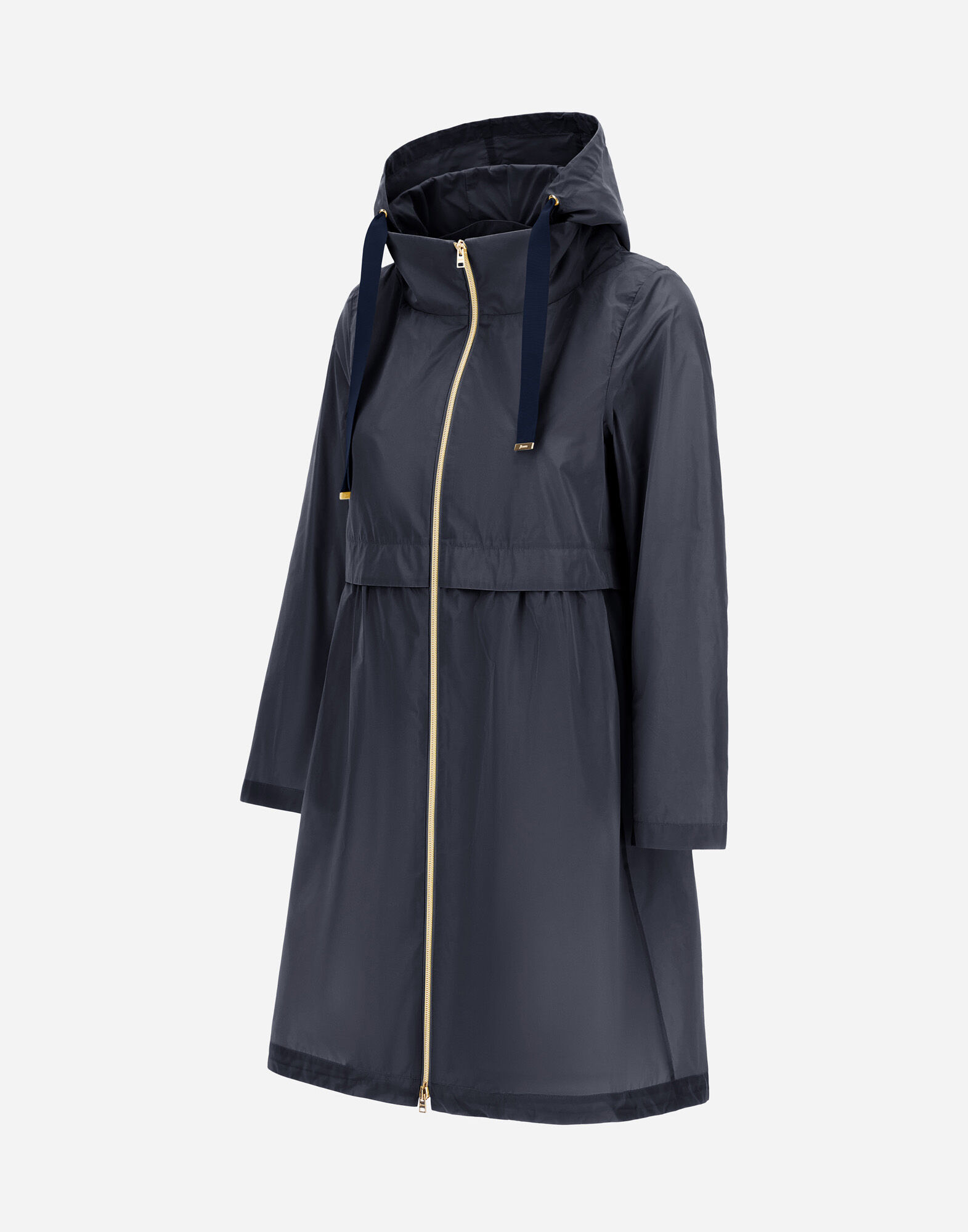 NEW TECHNO TAFFETA LONG PARKA